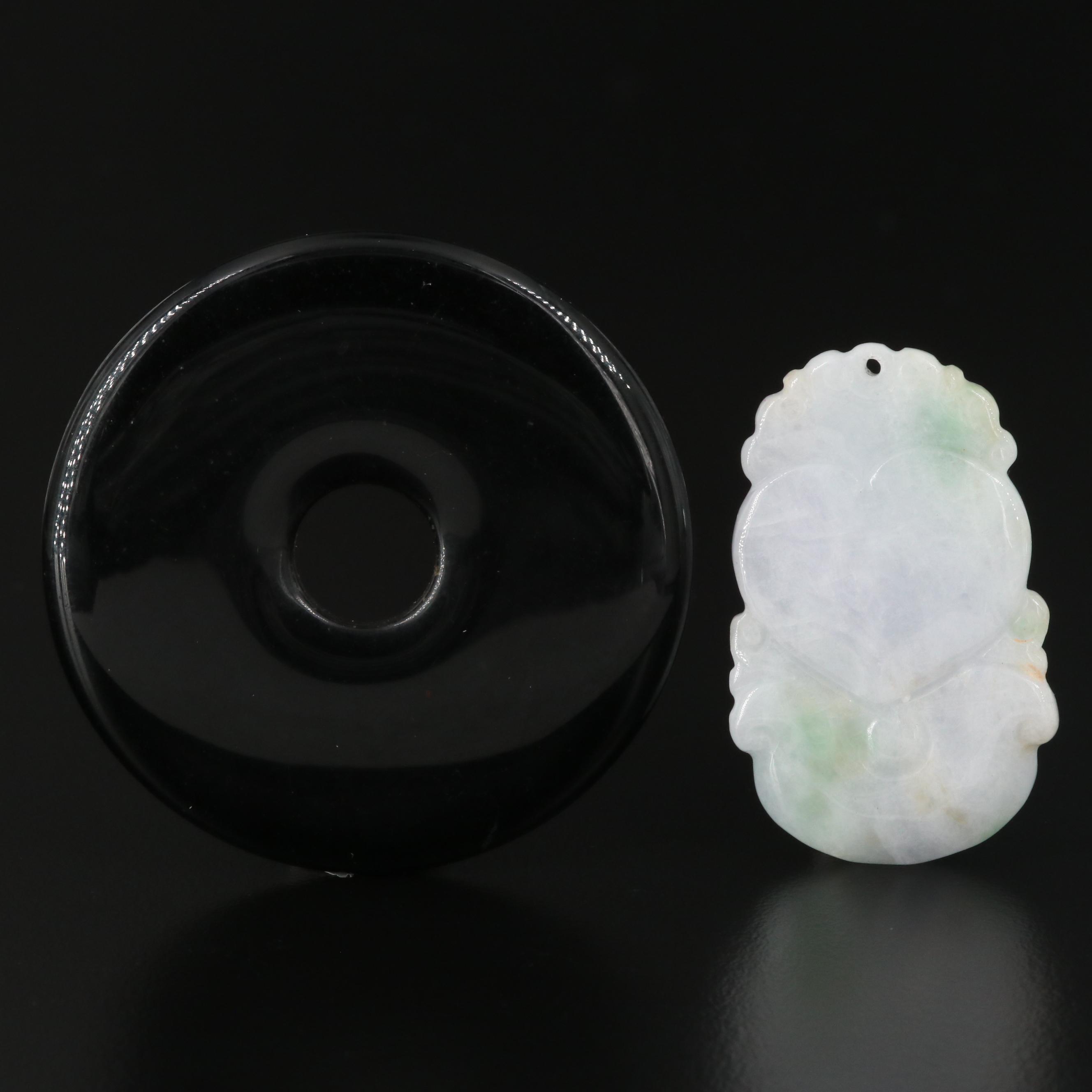 Loose Jadeite and Black Onyx