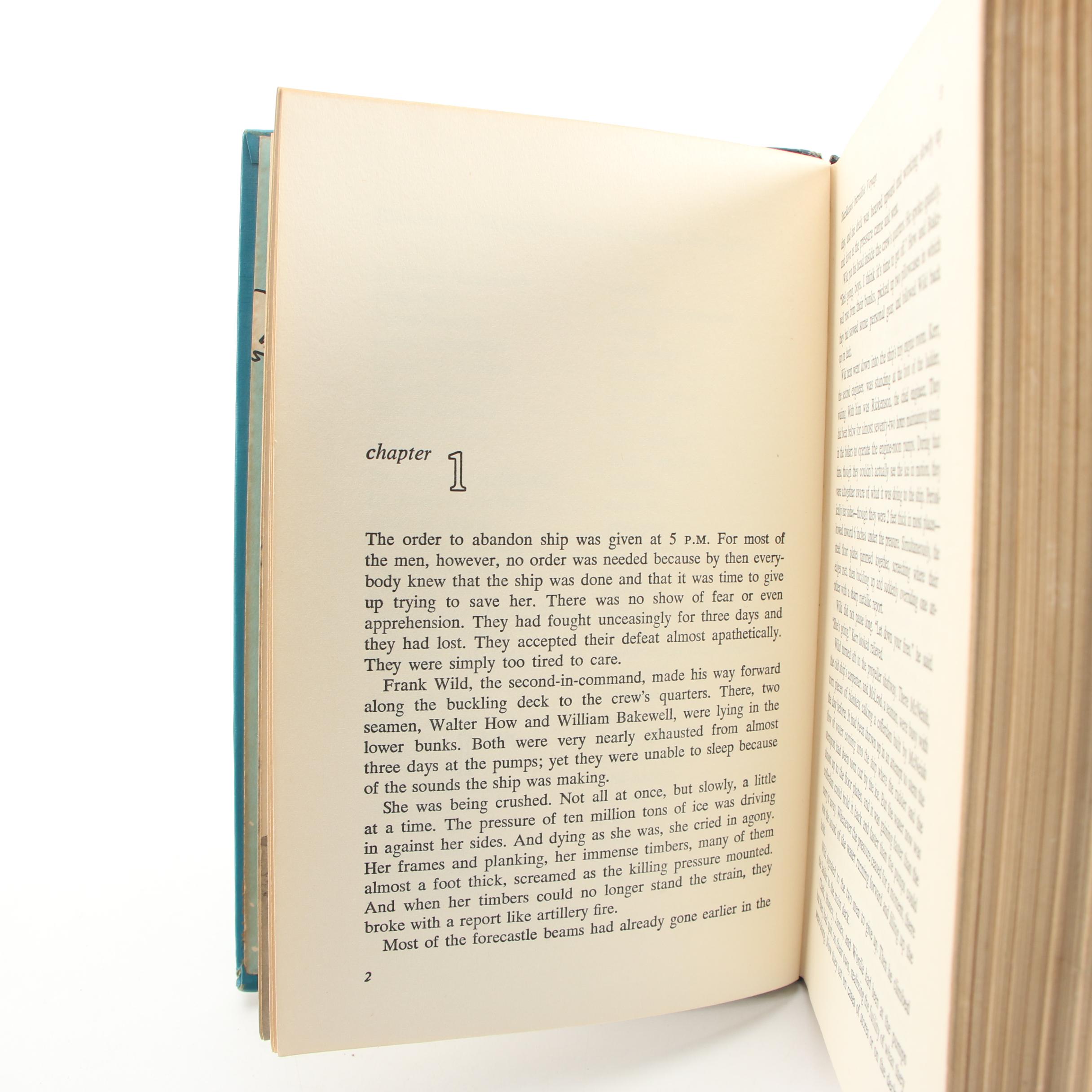 First Edition Books Including "Endurance," "Kon-Tiki" and "The Bounty Trilogy"