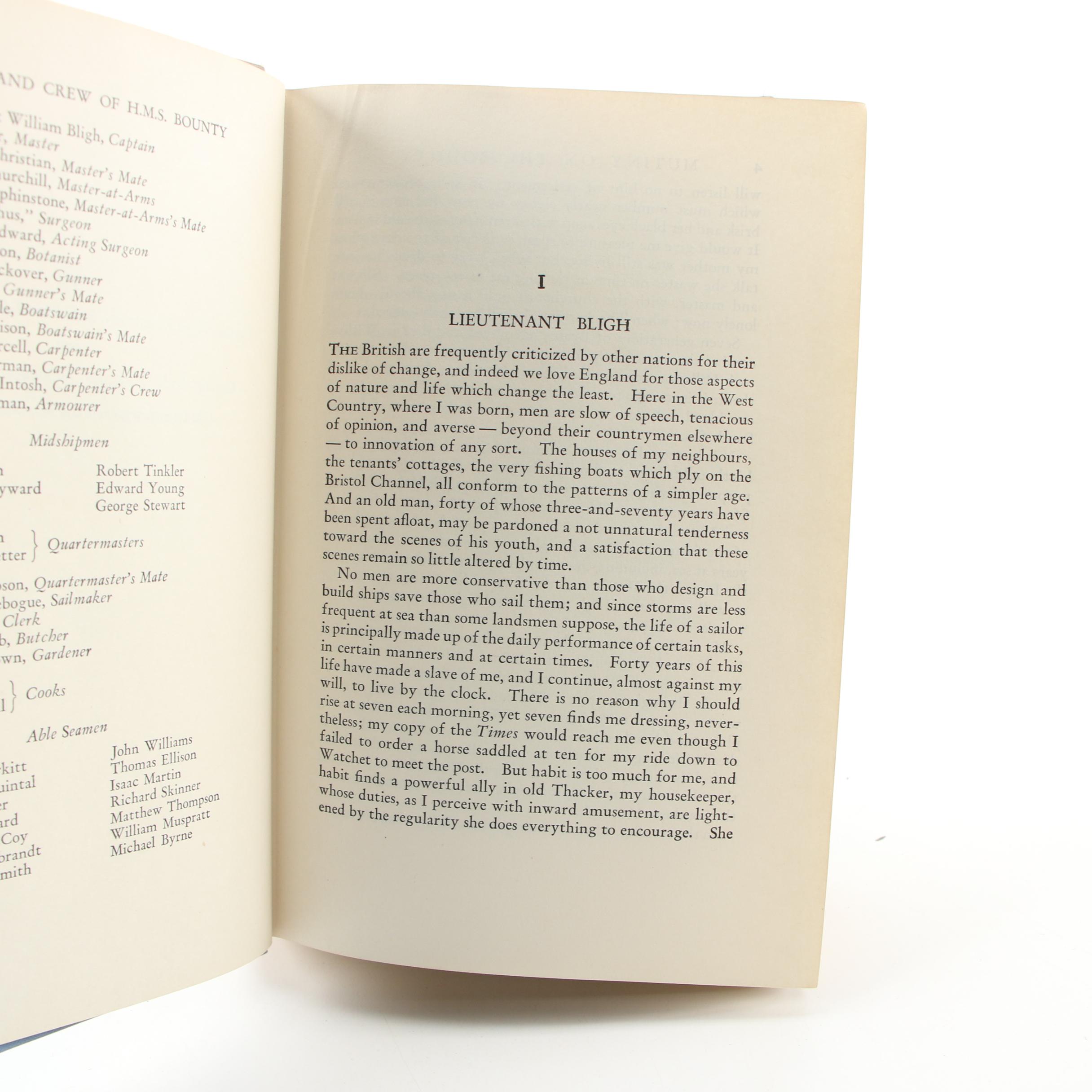 First Edition Books Including "Endurance," "Kon-Tiki" and "The Bounty Trilogy"