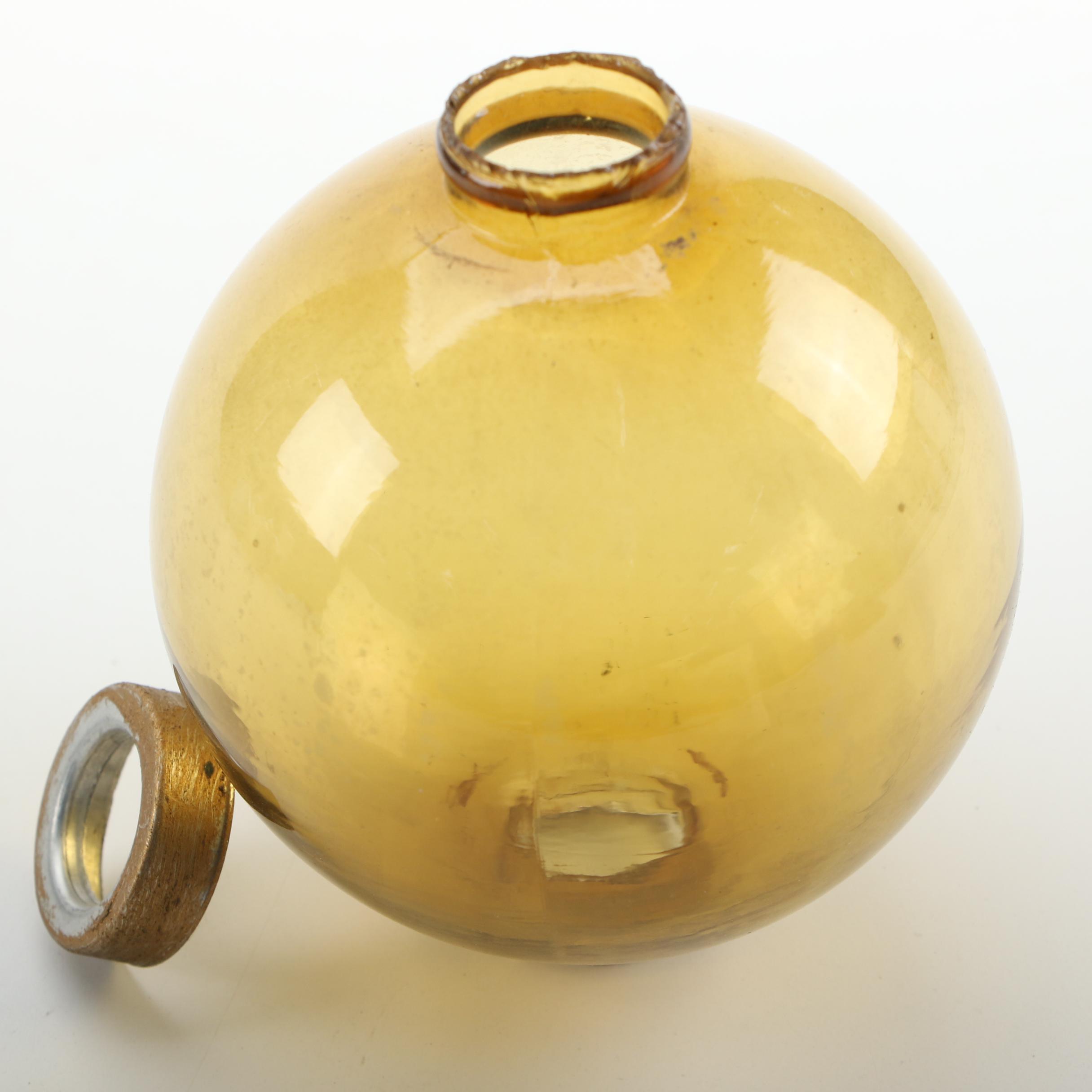 Glass Lightning Rod Balls, Early 20th Century