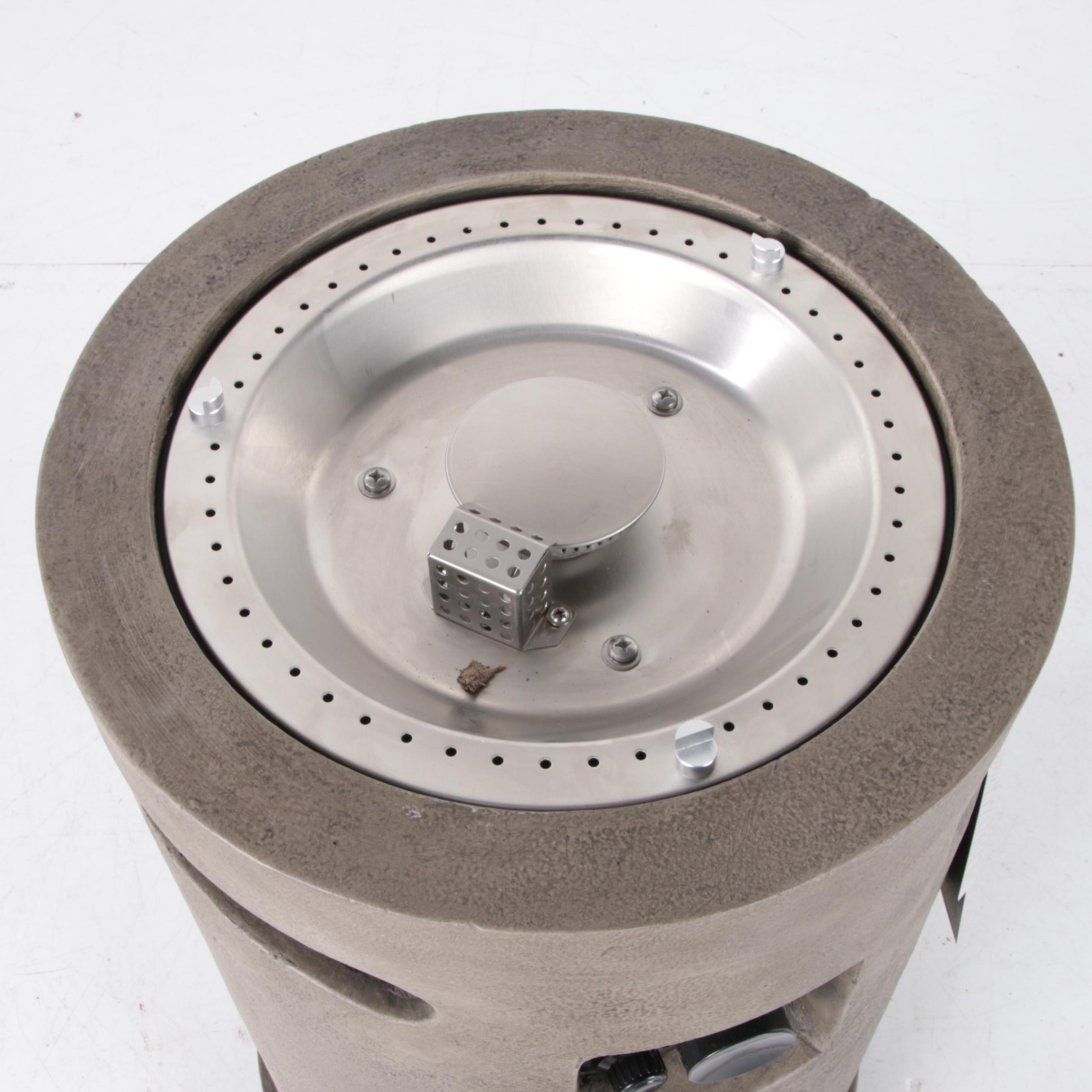 Bond Metal Gas Fire Column Propane Patio Heater