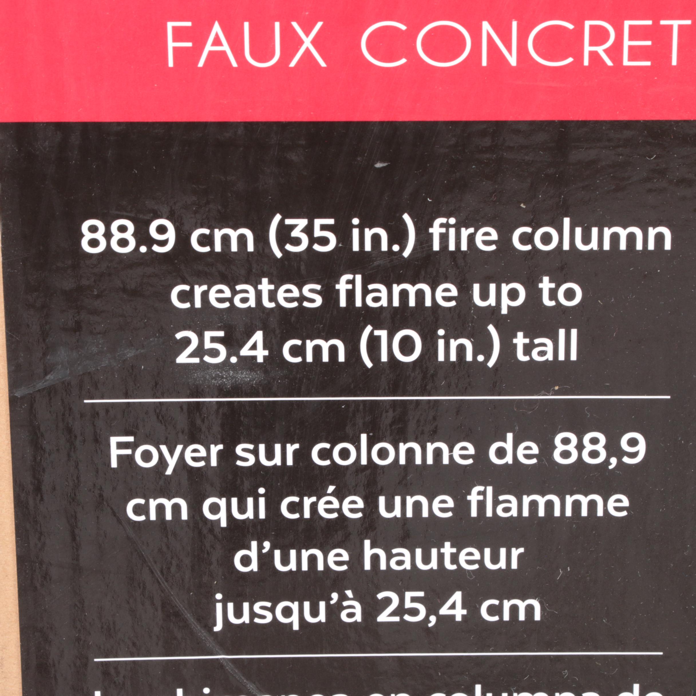 Bond Metal Gas Fire Column Propane Patio Heater