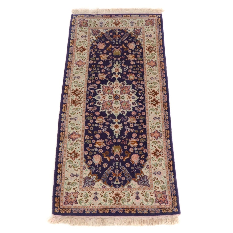 3' x 6'8 Hand-Knotted Persian Tabriz Carpet Runner