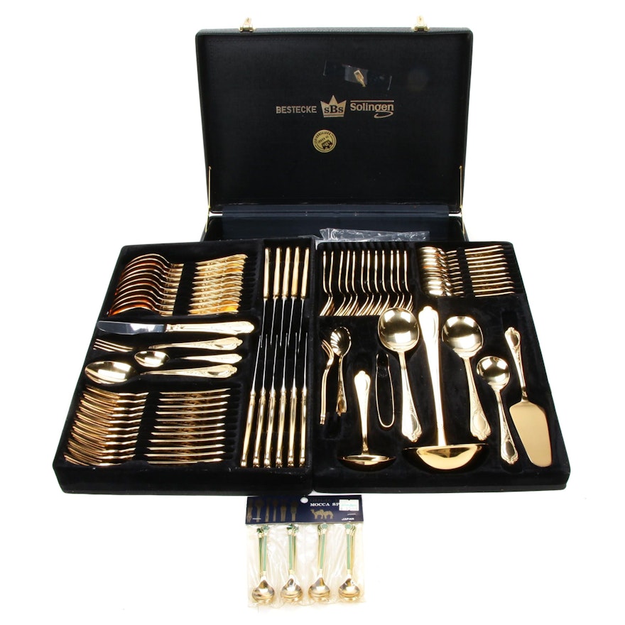 Bestecke Solingen "Wein" 24K Plate Flatware