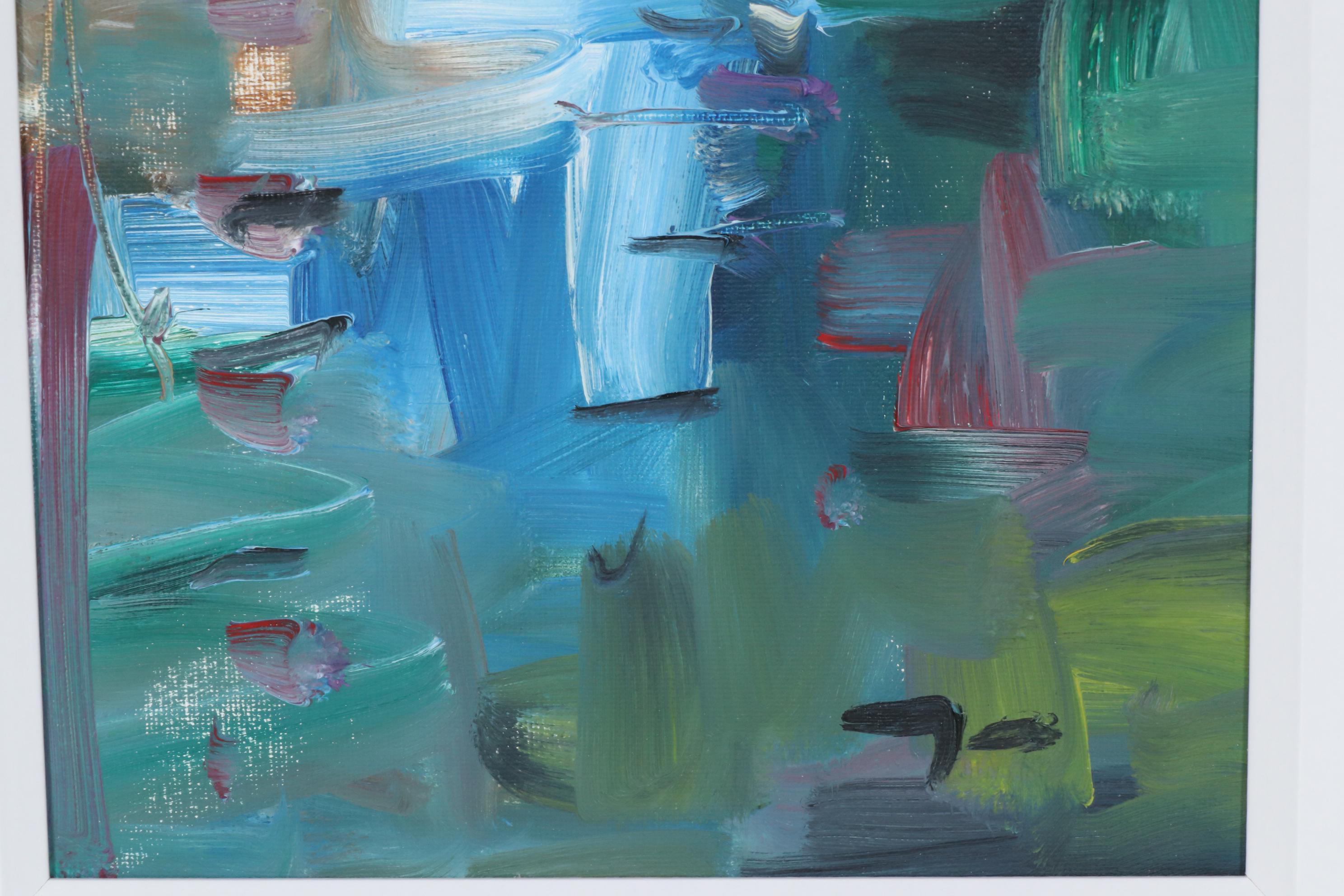 Jose Trujillo Oil Painting "River Reflections", 2019