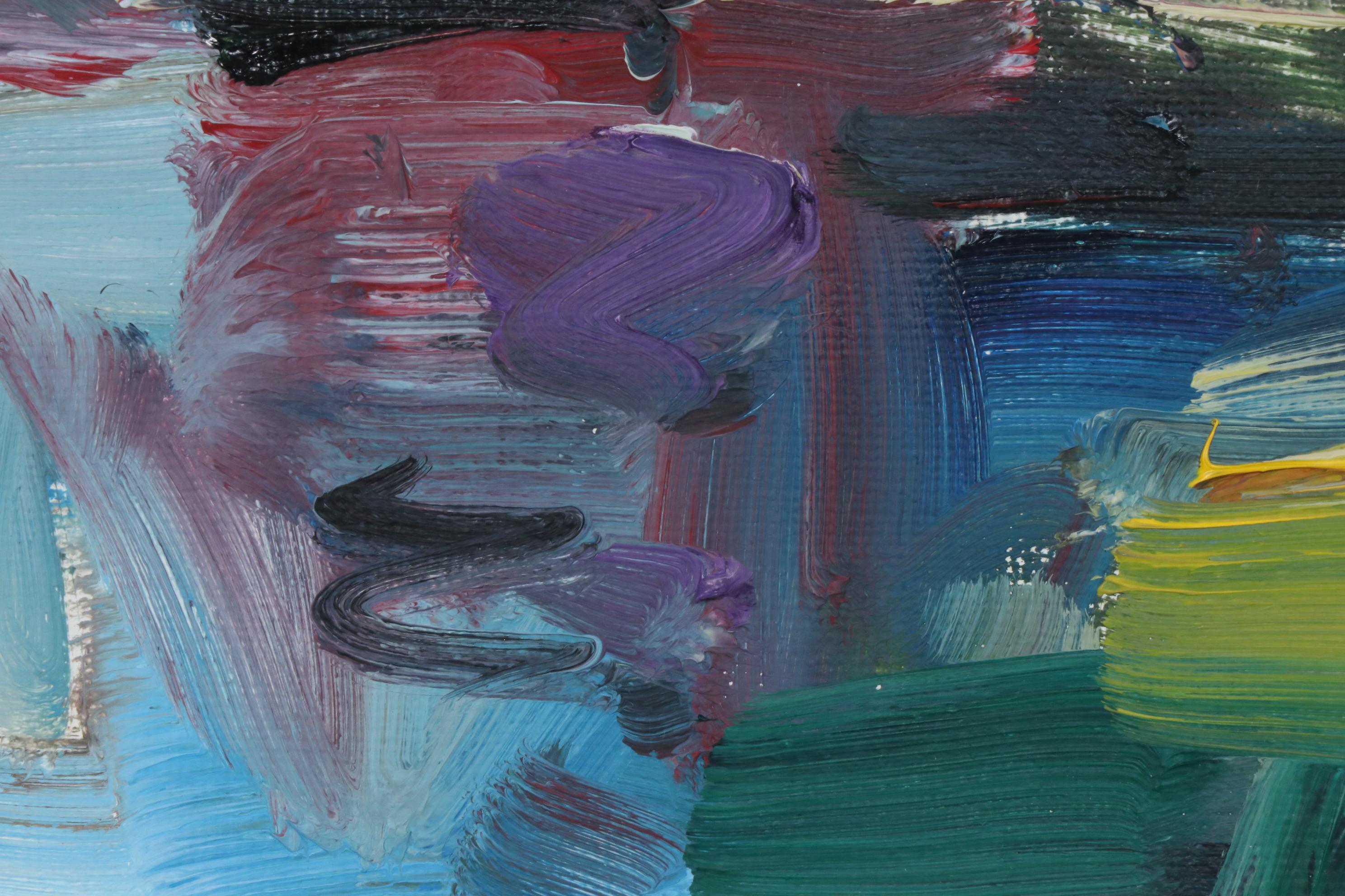 Jose Trujillo Oil Painting "River Reflections", 2019