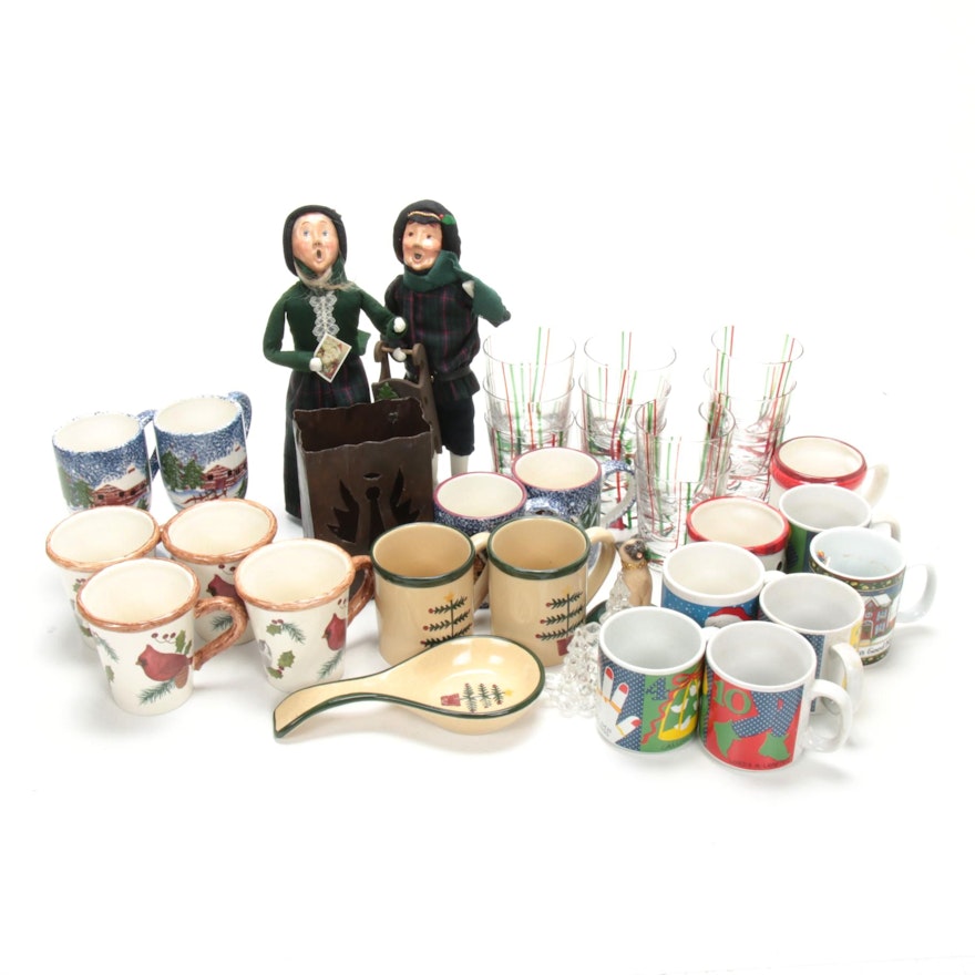 Byers' Choice "The Carolers", Handcrafted Ornaments, Coffee Mugs and More