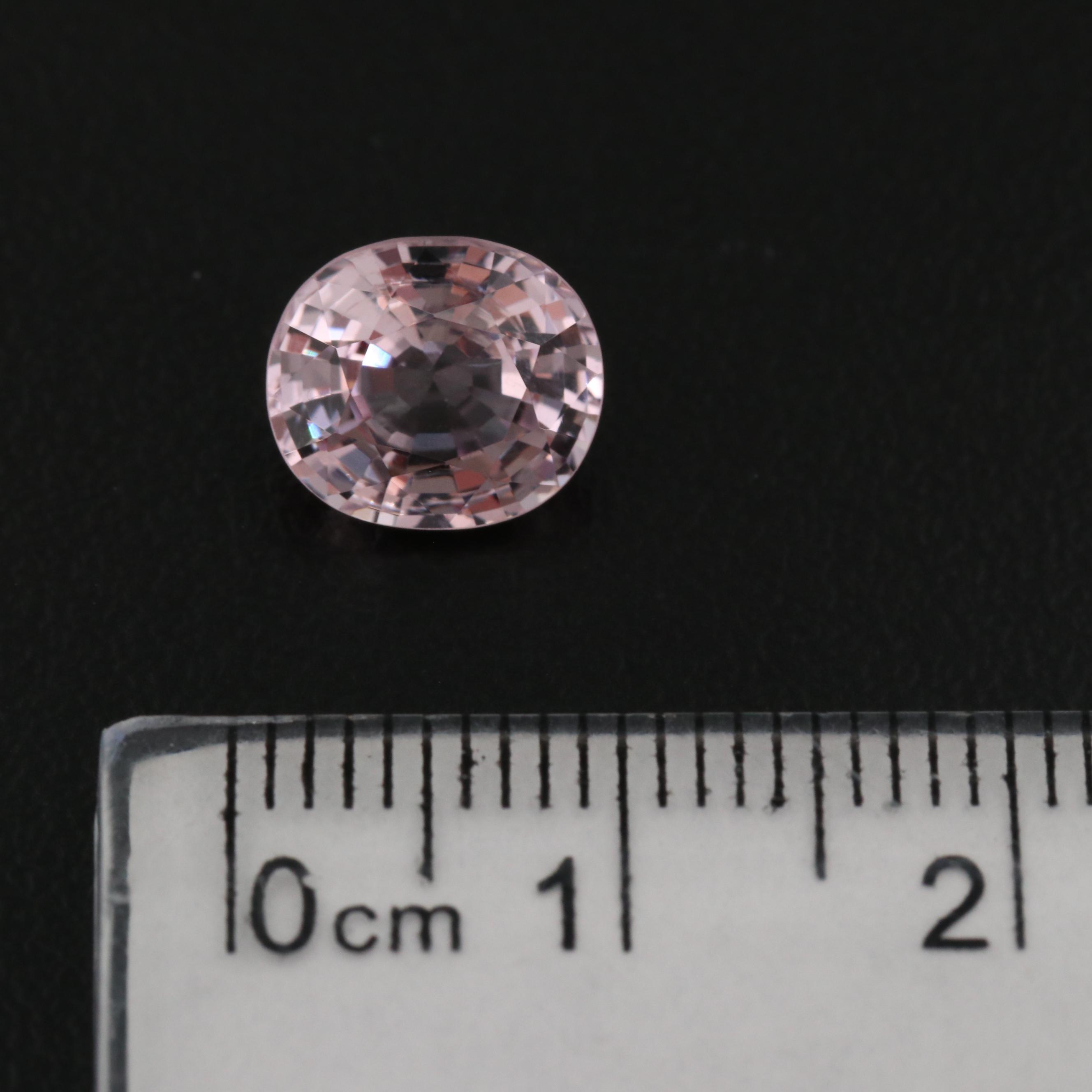 Loose 2.52 CT Oval Faceted Spinel