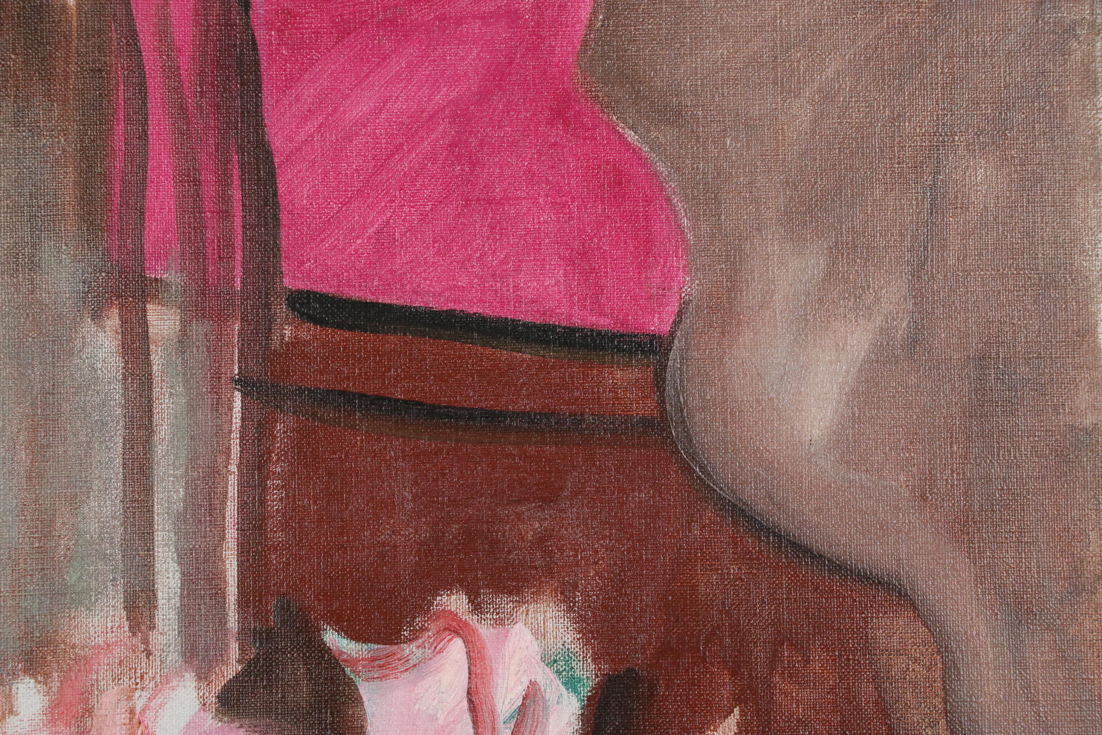 Marilyn Powers Oil Painting of Floral Still Life