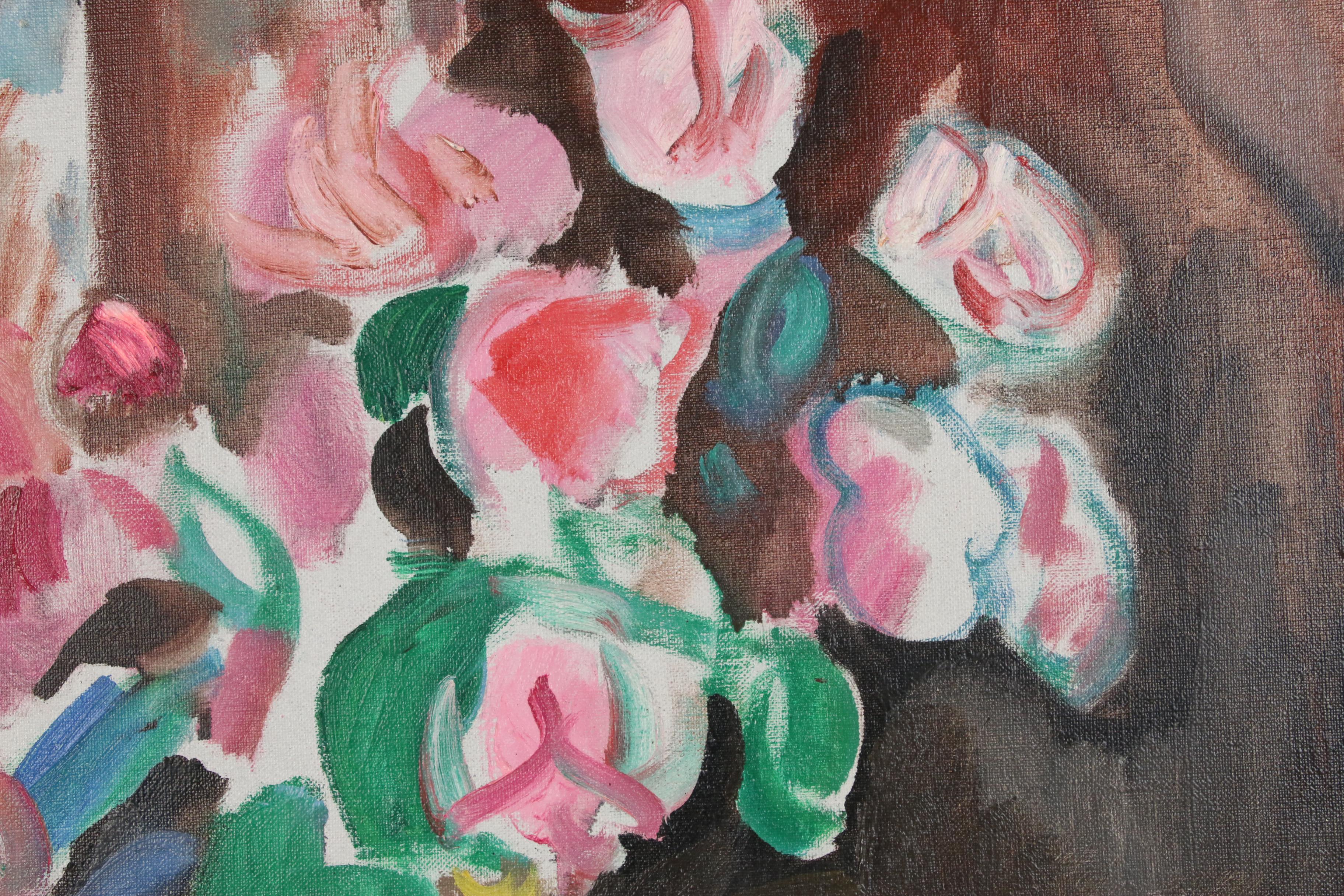 Marilyn Powers Oil Painting of Floral Still Life