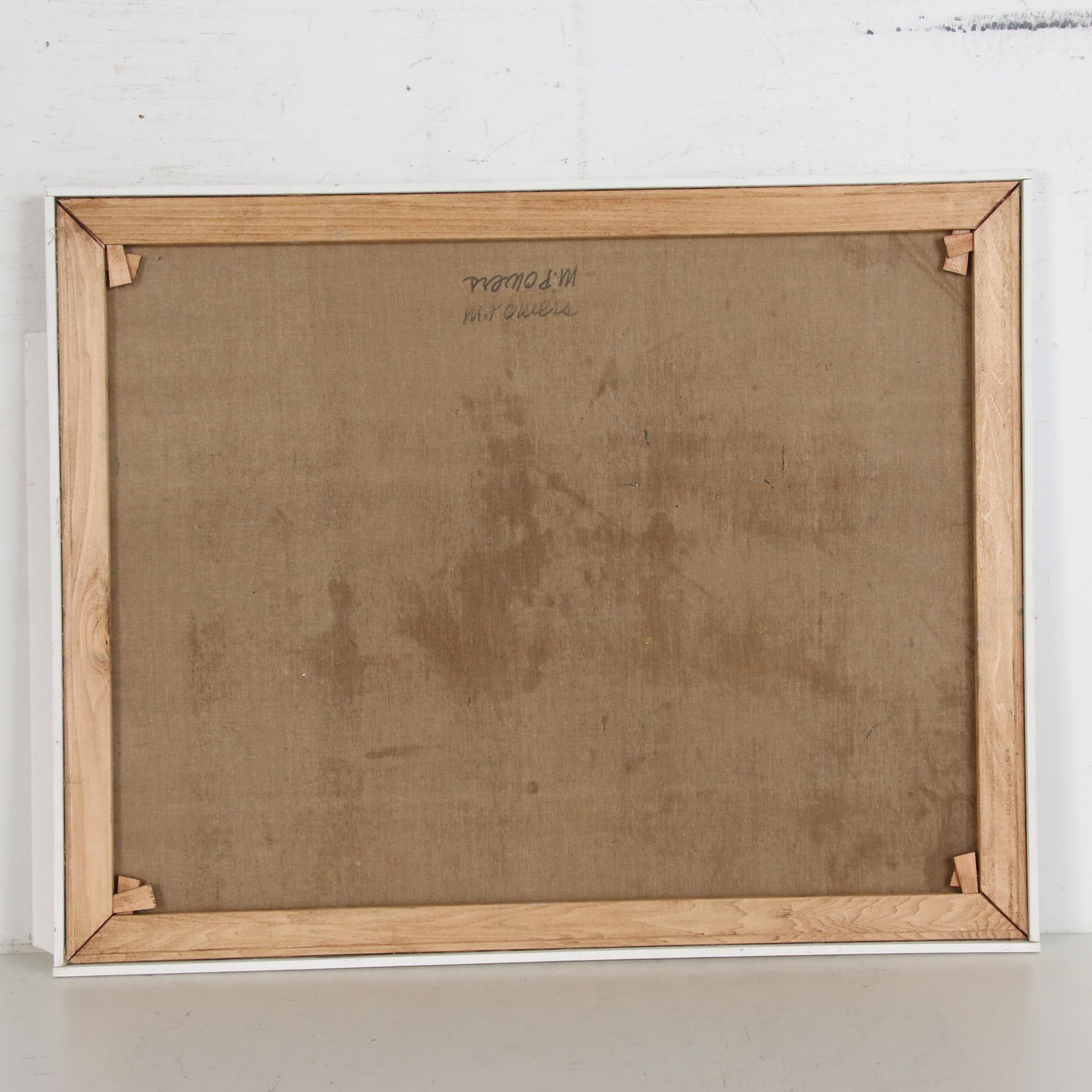 Marilyn Powers Oil Painting of Cityscape