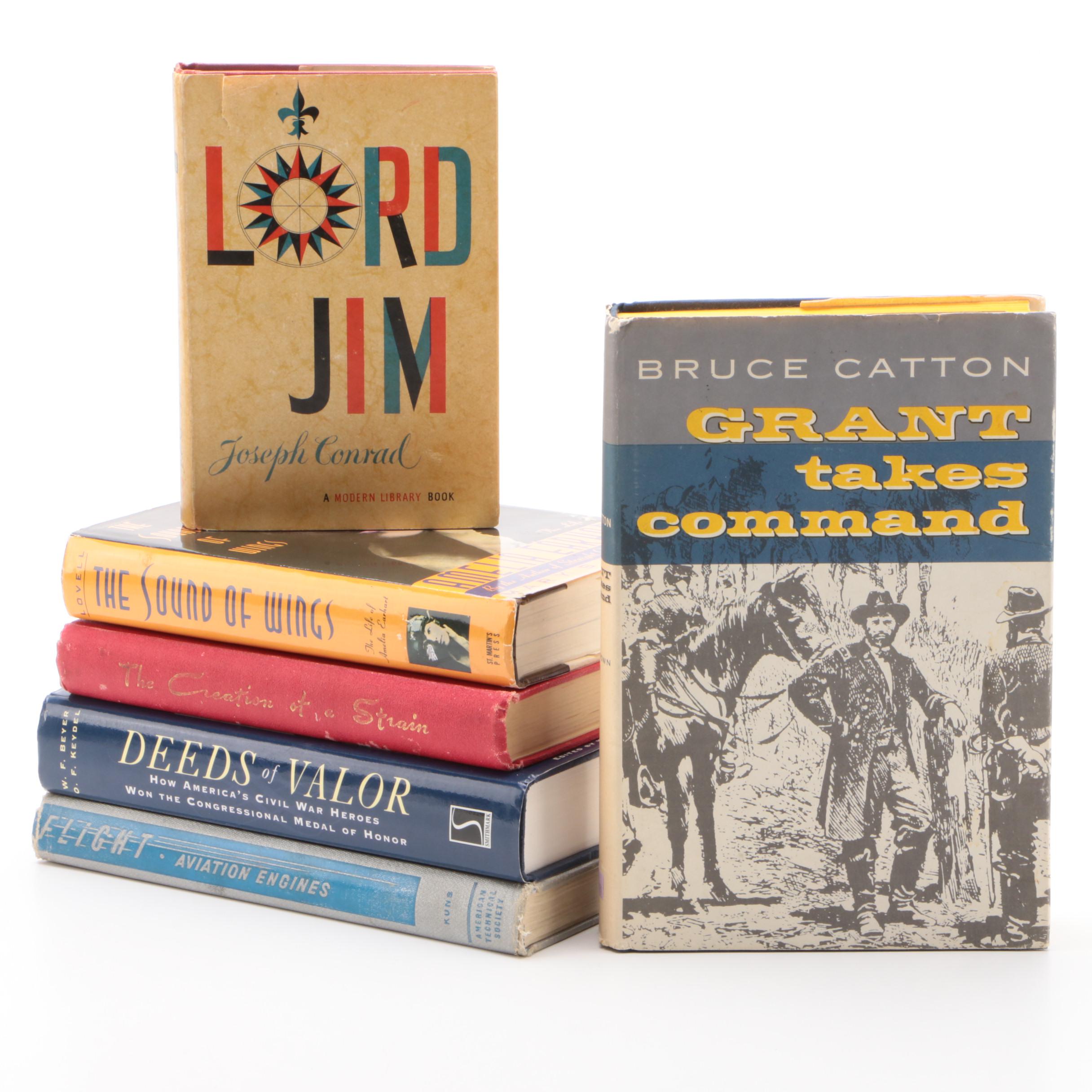 Nonfiction and Fiction Including "Flight: Aircraft Engines" by Ray F. Kuns, 1943