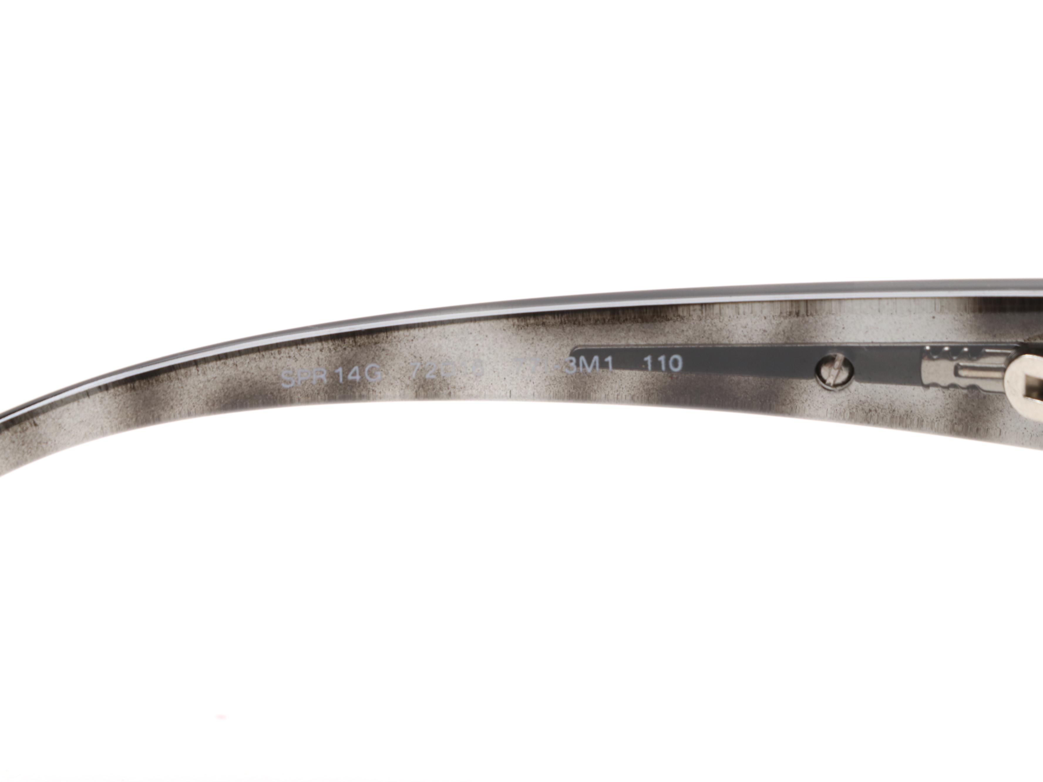 Prada SPR14G Wrap Sunglasses with Case