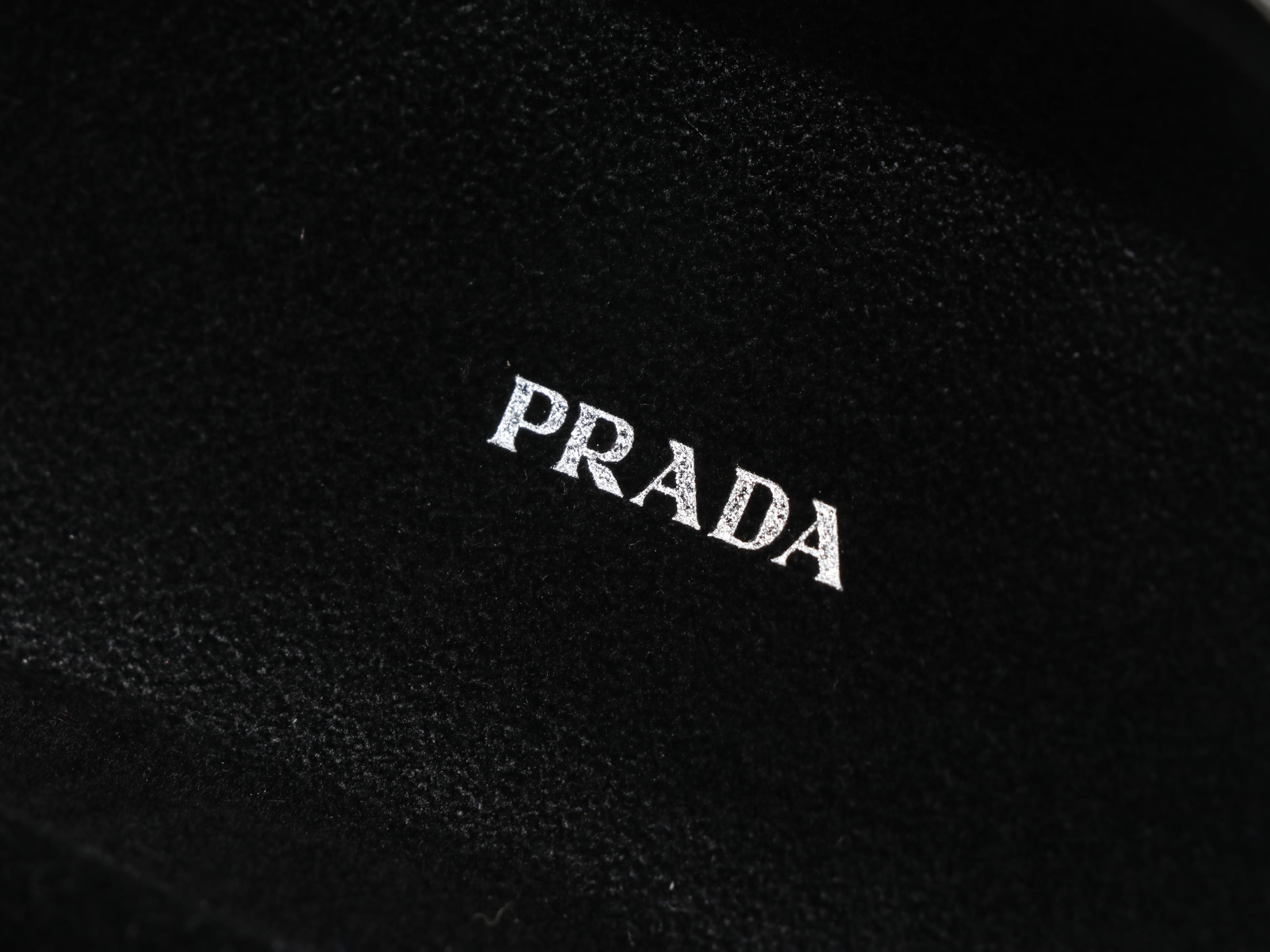 Prada SPR14G Wrap Sunglasses with Case