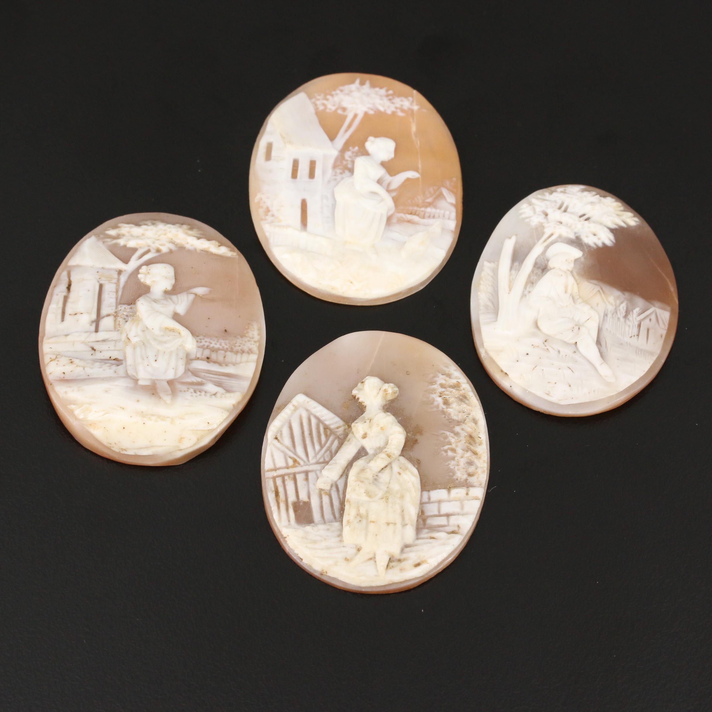 Loose Helmet Shell Cameos