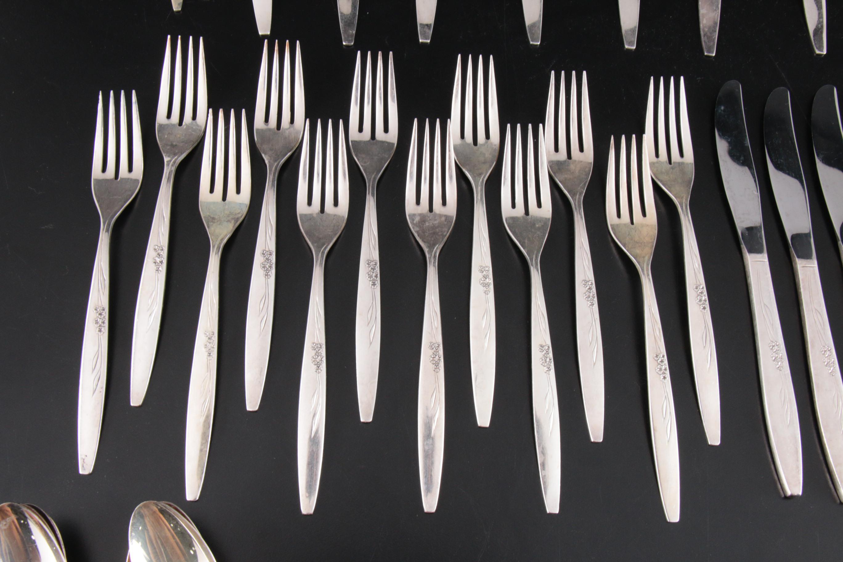 Oneida Community Silver Plate Flatware