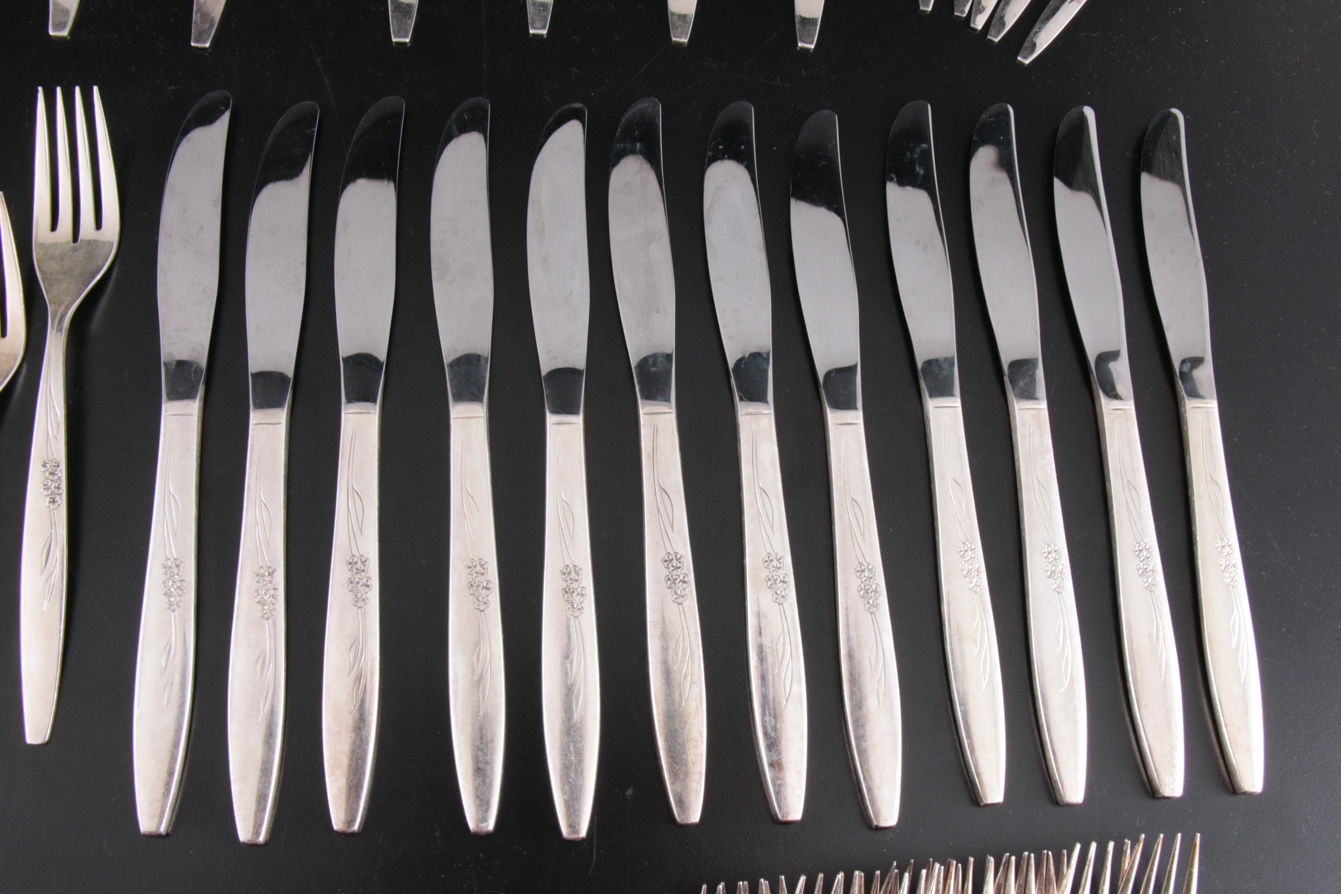 Oneida Community Silver Plate Flatware