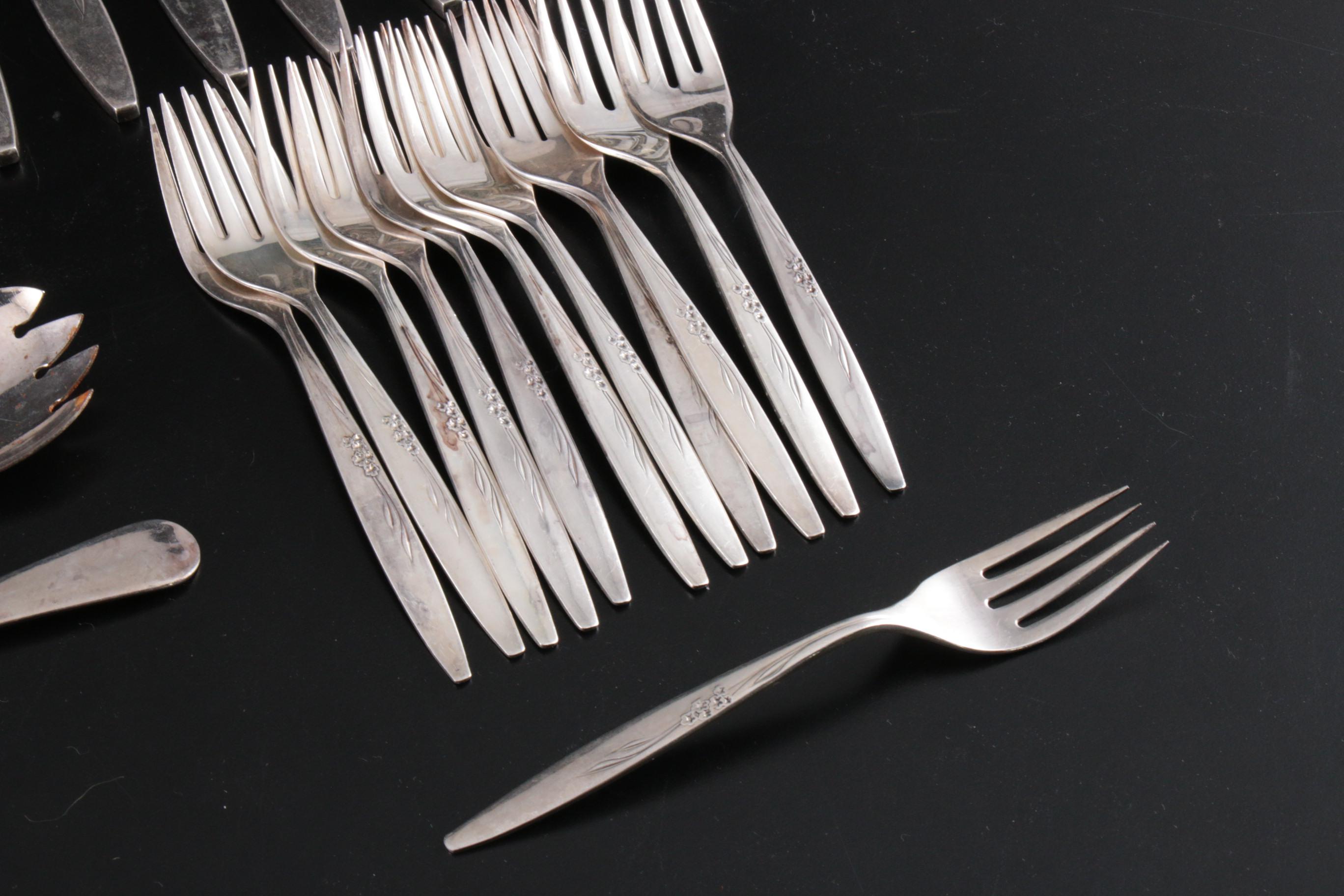Oneida Community Silver Plate Flatware