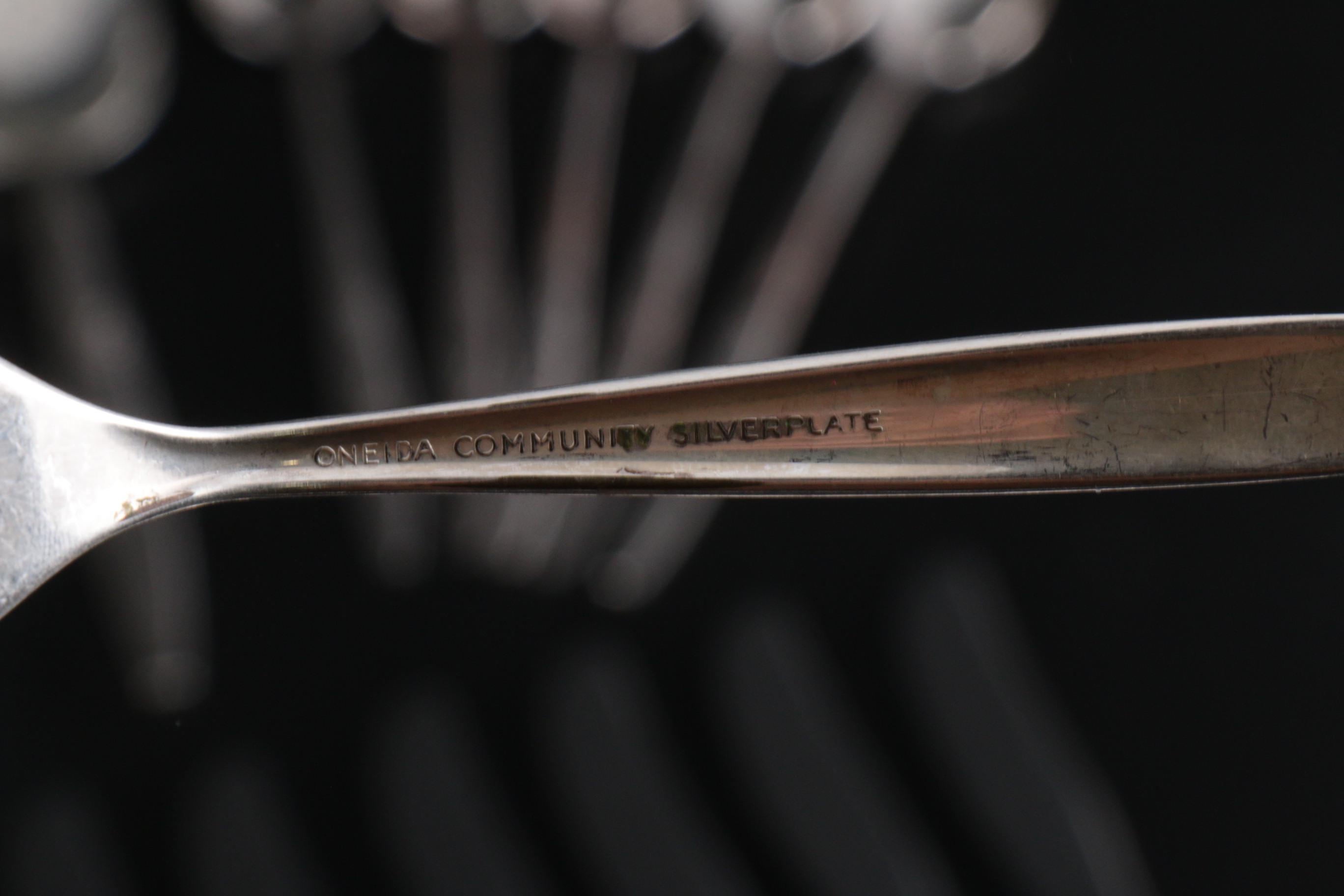 Oneida Community Silver Plate Flatware