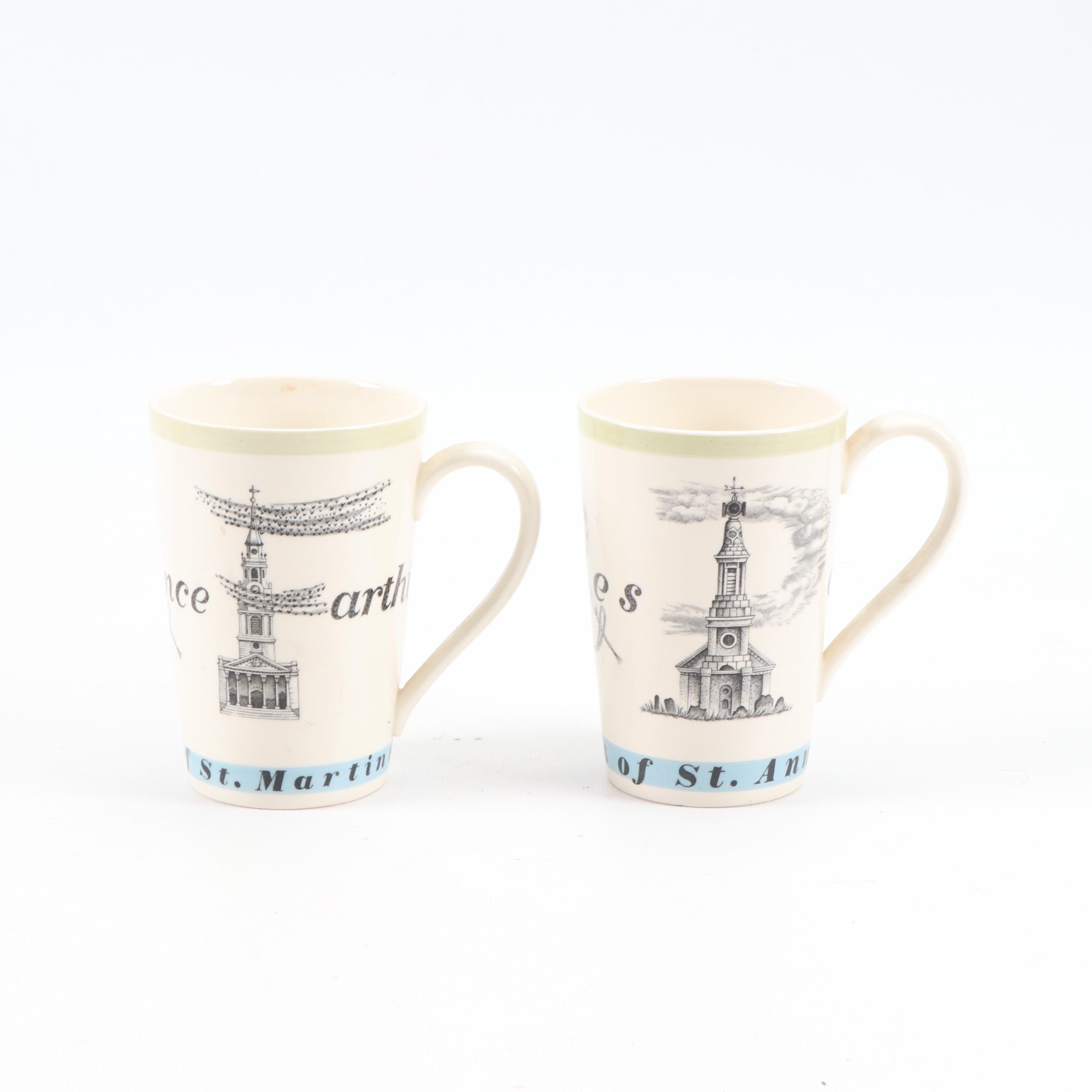 Richard Guyatt for Wedgwood "Oranges and Lemons" Pitcher and Mugs