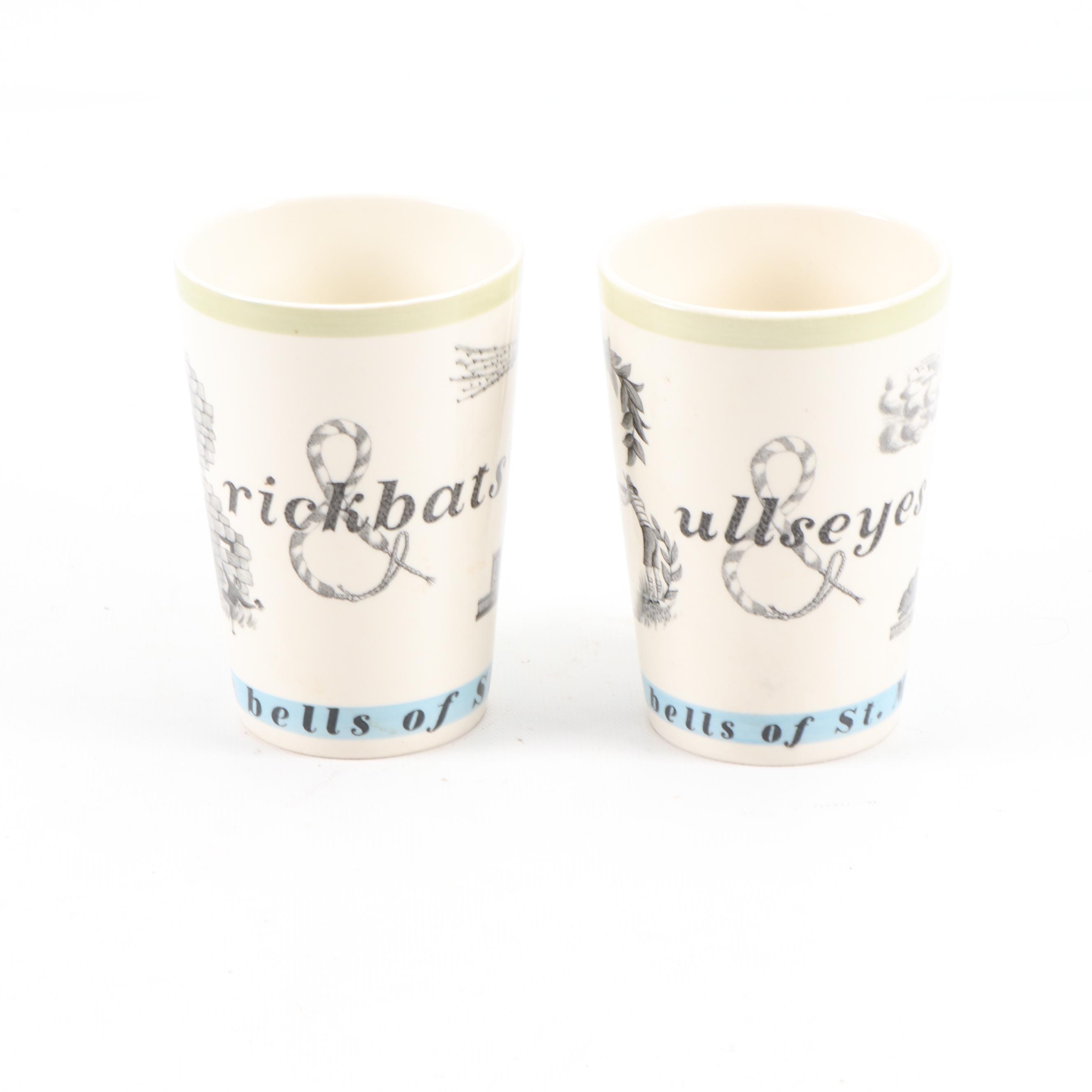 Richard Guyatt for Wedgwood "Oranges and Lemons" Pitcher and Mugs