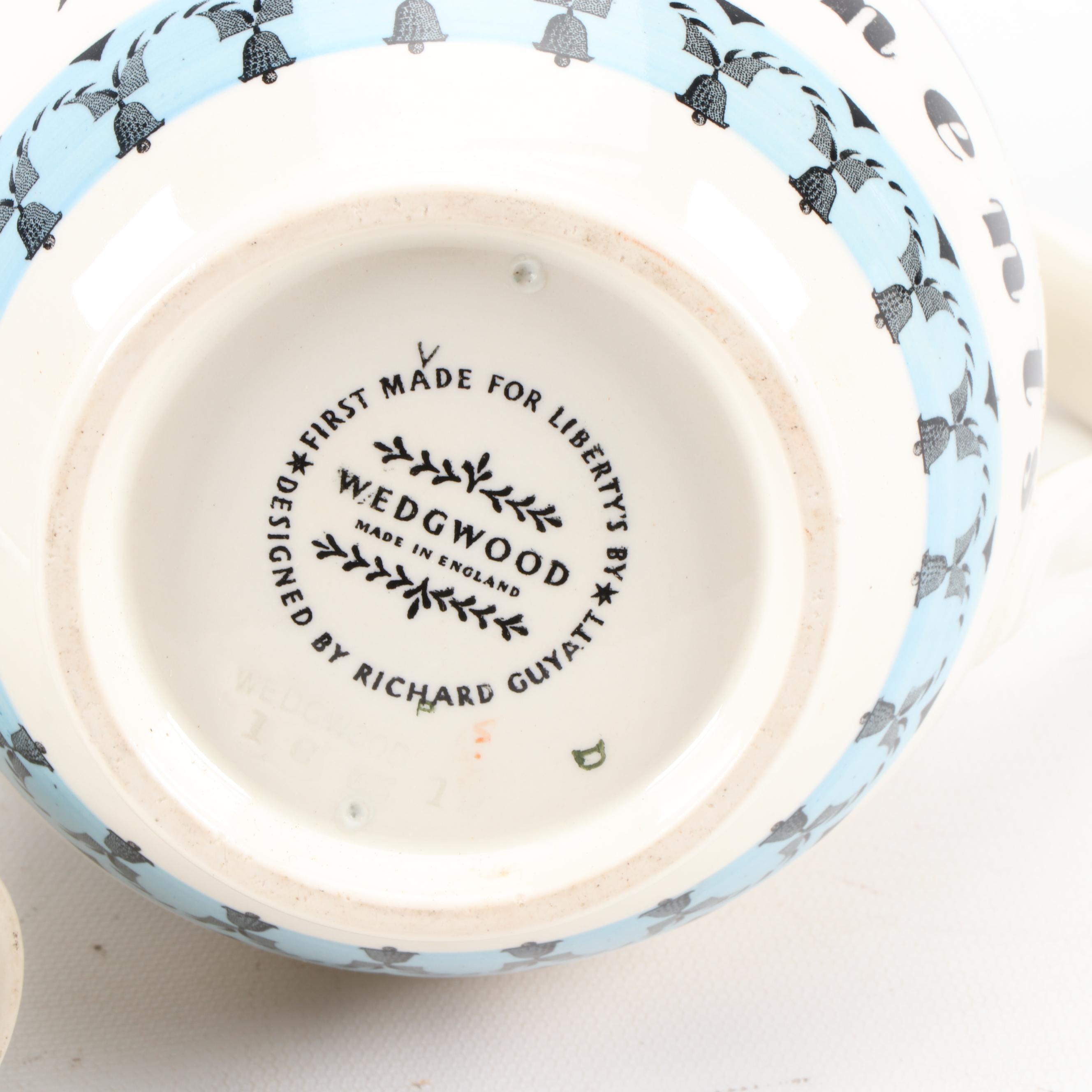 Richard Guyatt for Wedgwood "Oranges and Lemons" Pitcher and Mugs