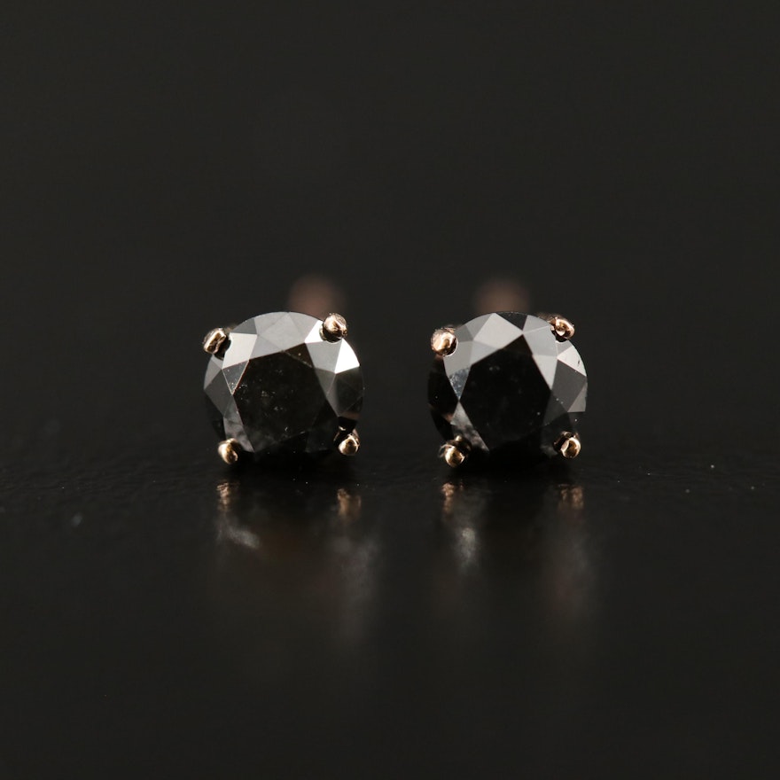 14K 0.64 CTW Diamond Stud Earrings