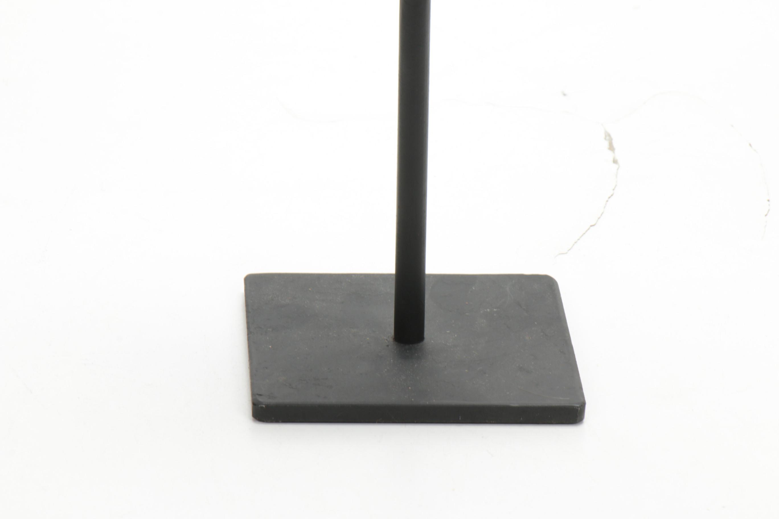 Fang Style Triple-Face Carved Wood Mask, Central Africa