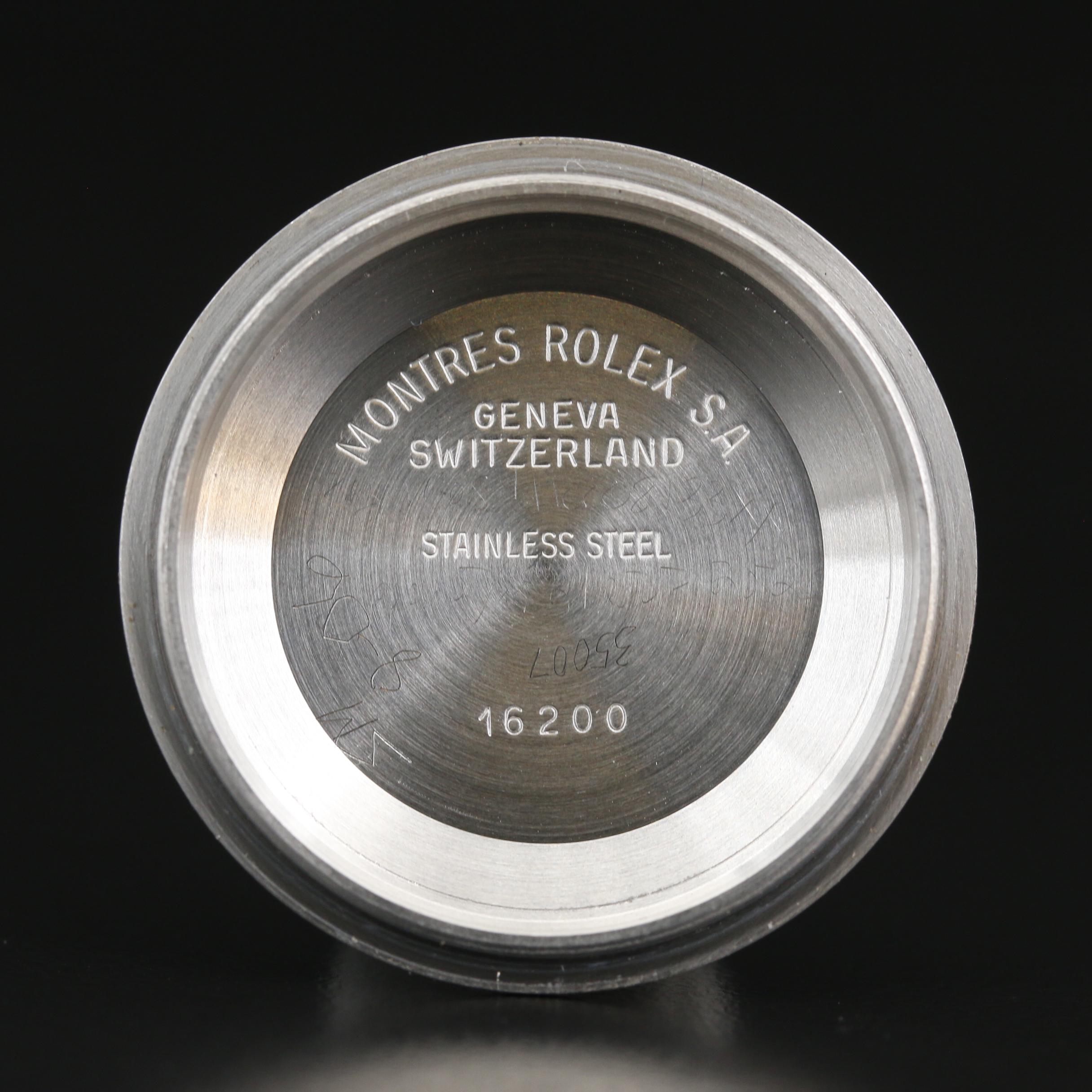 1989-1990 Rolex Datejust 18K Gold and Stainless Steel Automatic Watch