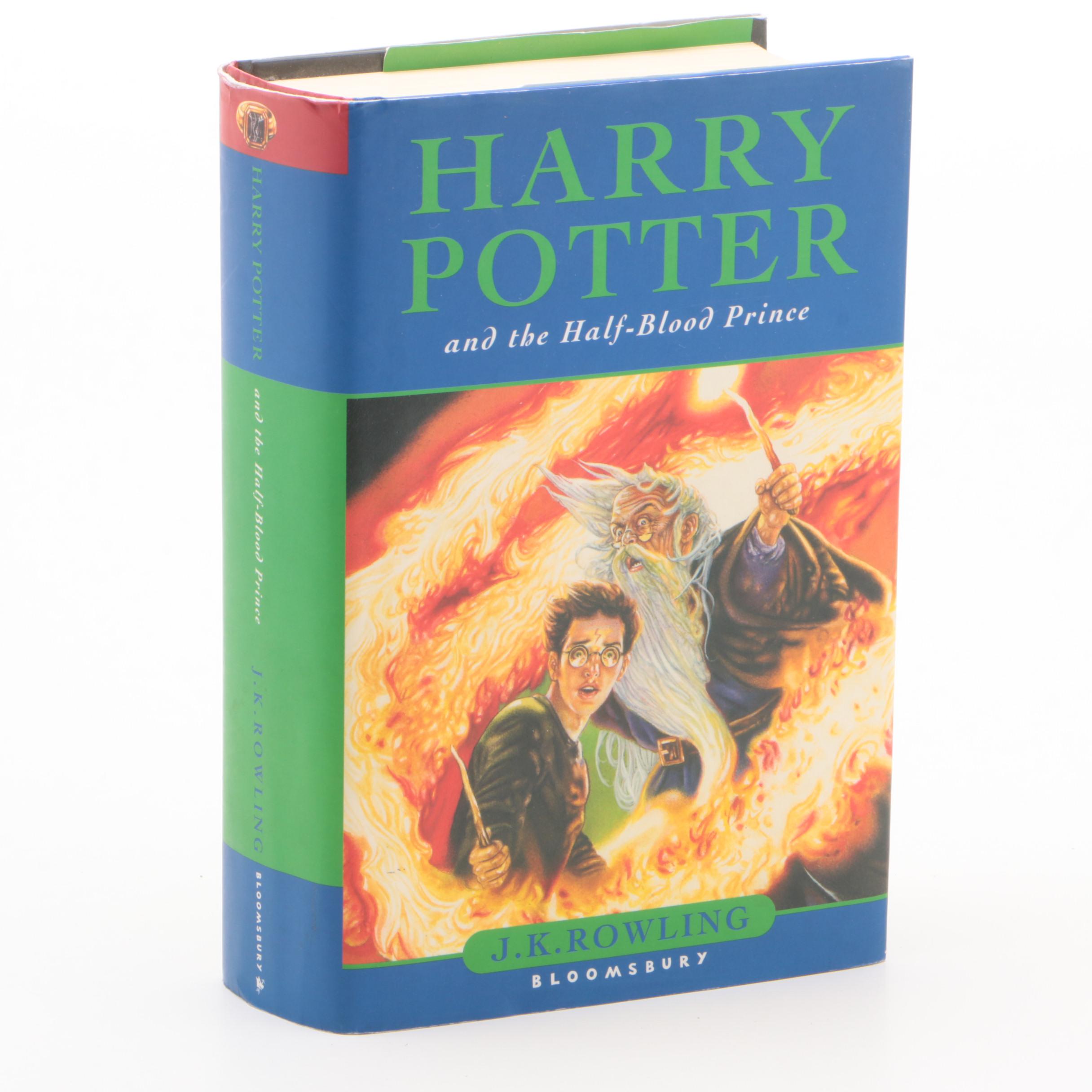 First UK Edition "Harry Potter and the Half-Blood Prince" by J. K. Rowling, 2005