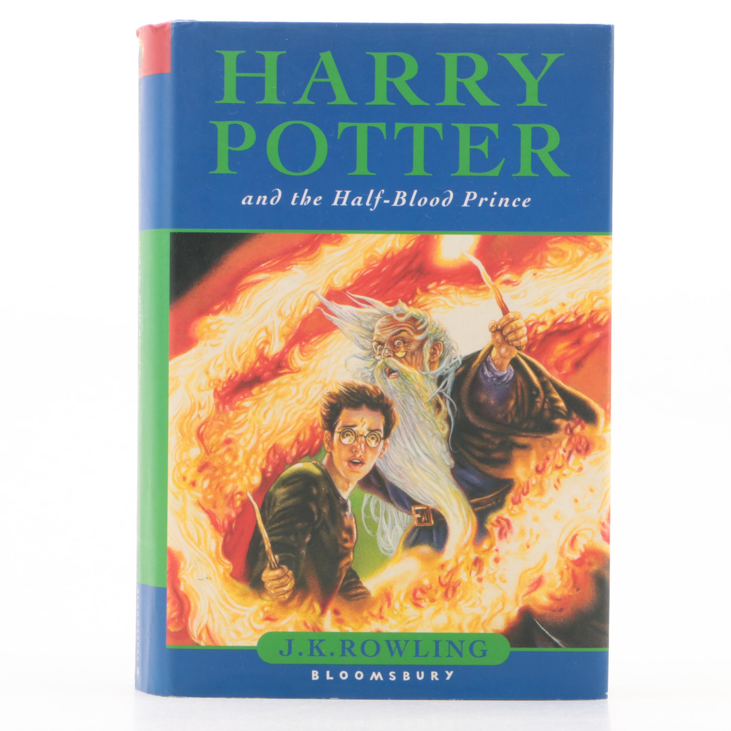 First UK Edition "Harry Potter and the Half-Blood Prince" by J. K. Rowling, 2005