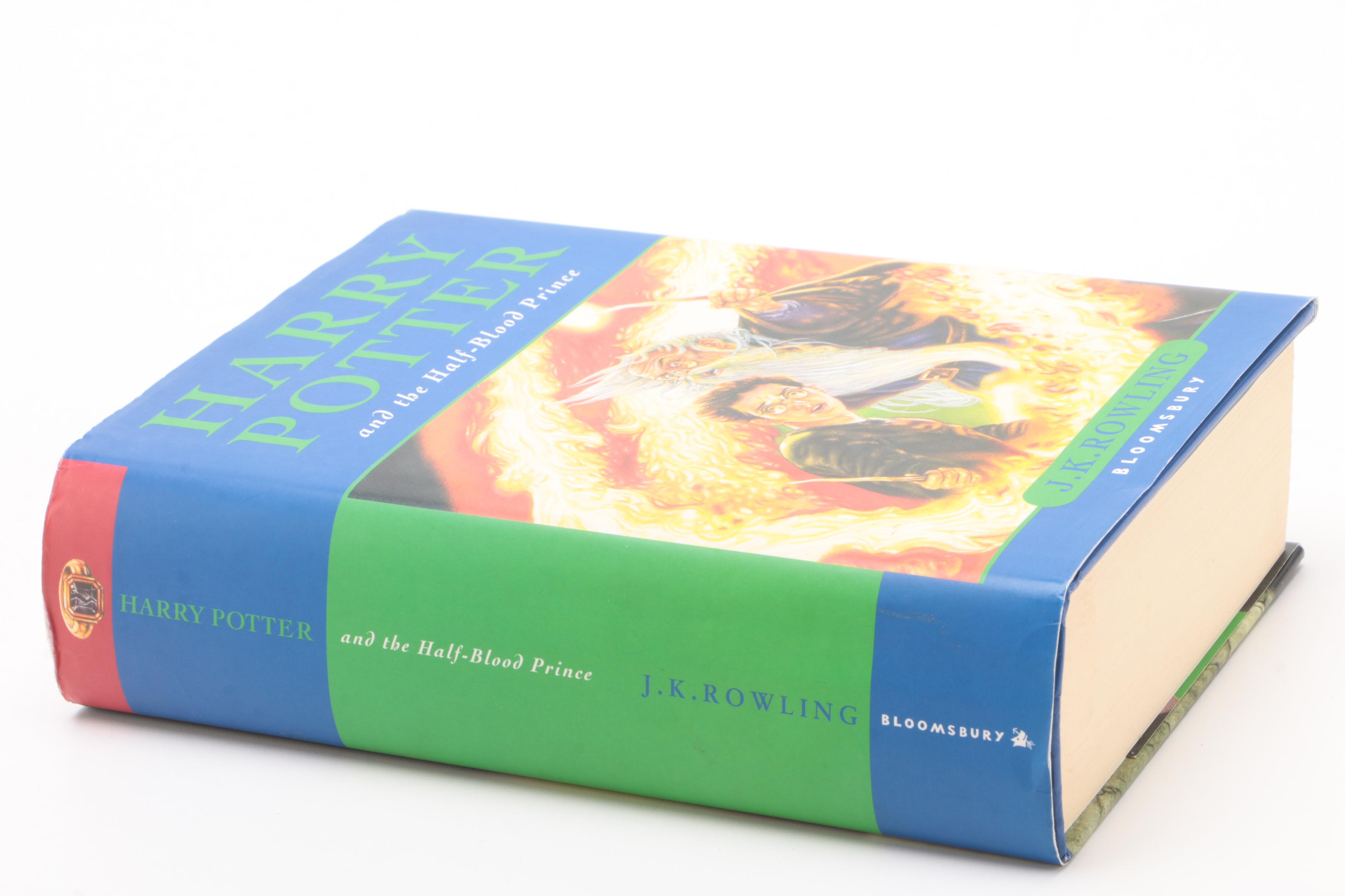 First UK Edition "Harry Potter and the Half-Blood Prince" by J. K. Rowling, 2005