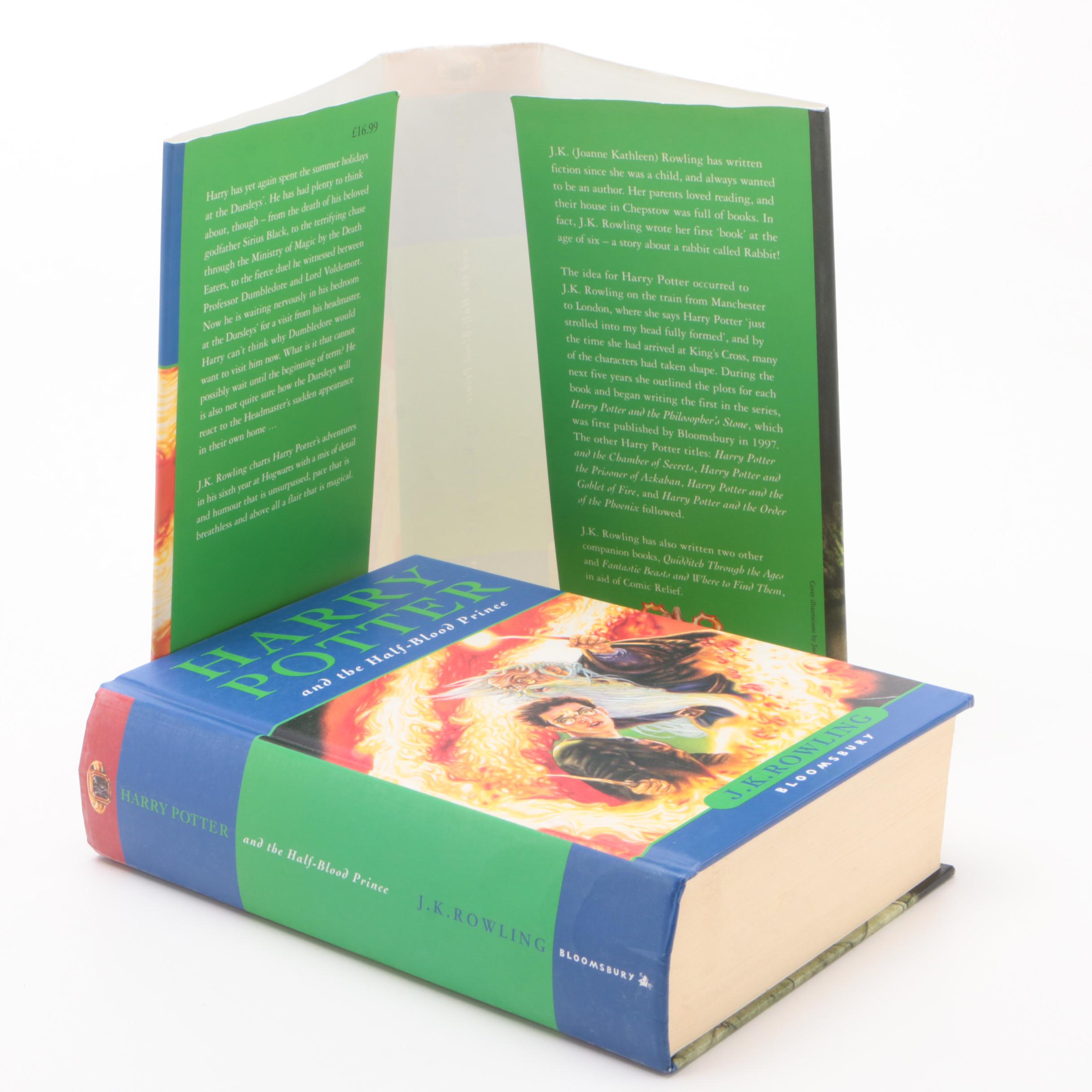 First UK Edition "Harry Potter and the Half-Blood Prince" by J. K. Rowling, 2005