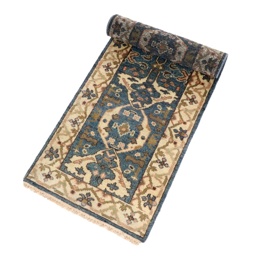 2'7 x 10' Hand-Knotted Oriental Runner Rug