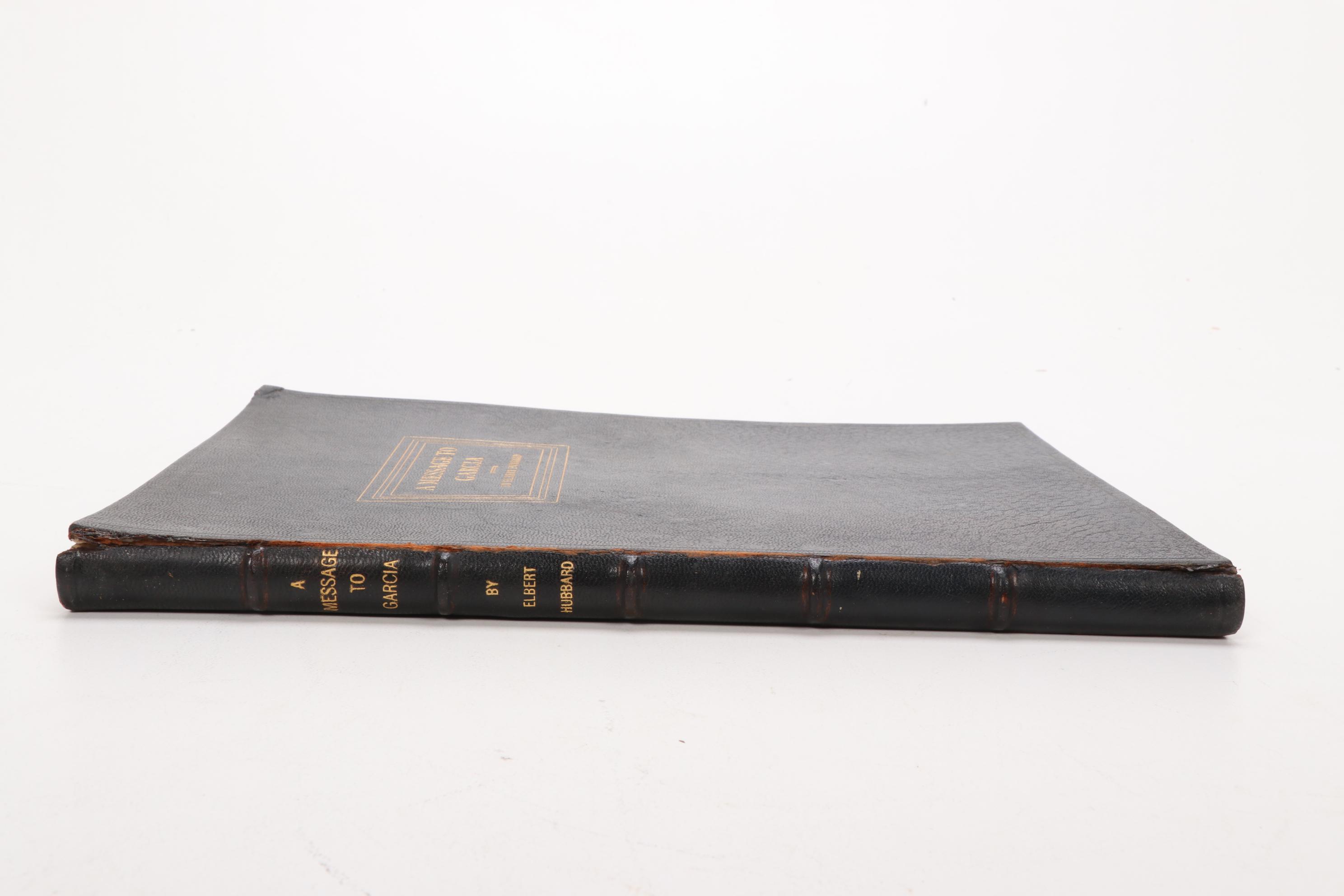 "Modern Business" Manuscript with "A Message to Garcia" by Elbert Hubbard, 1926