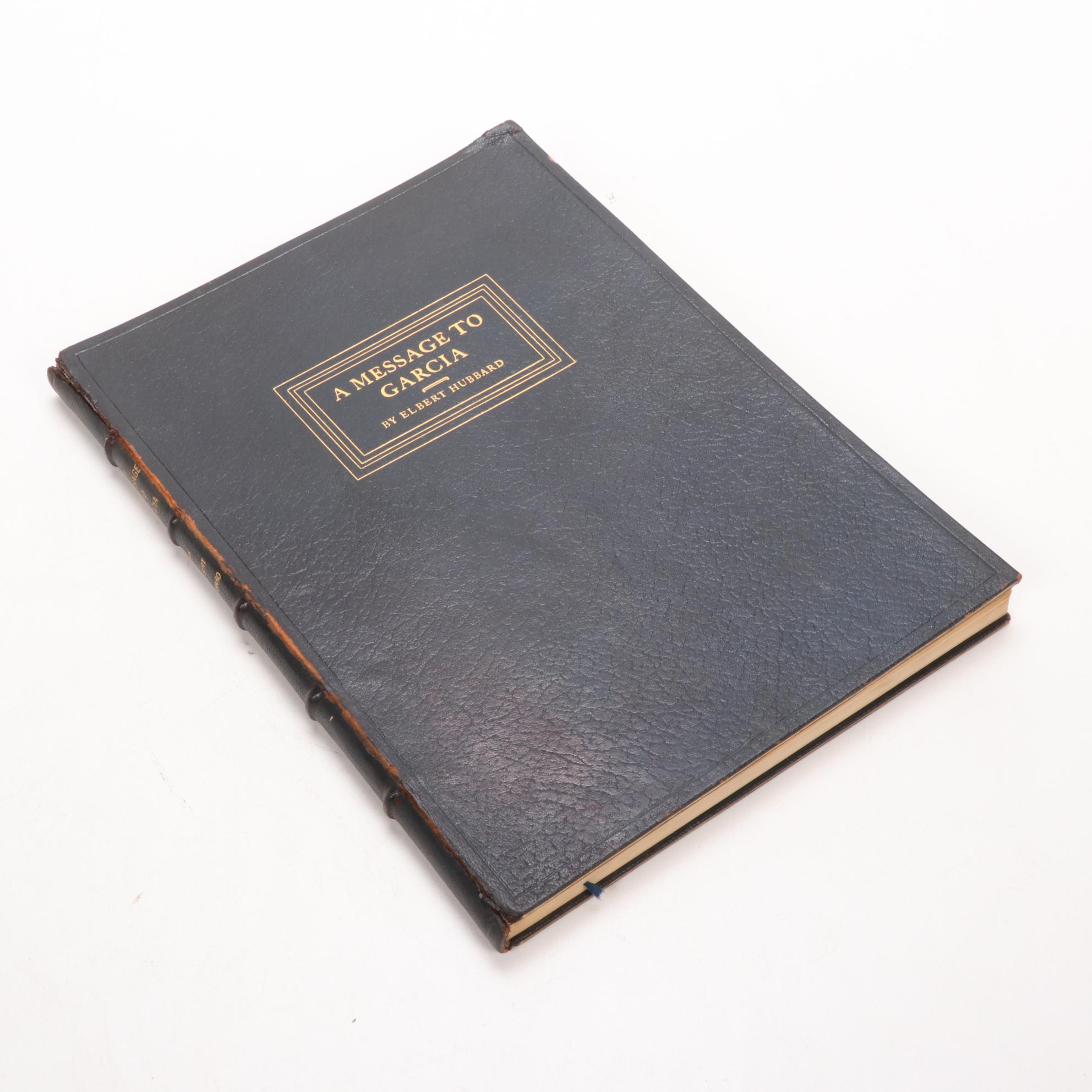 "Modern Business" Manuscript with "A Message to Garcia" by Elbert Hubbard, 1926