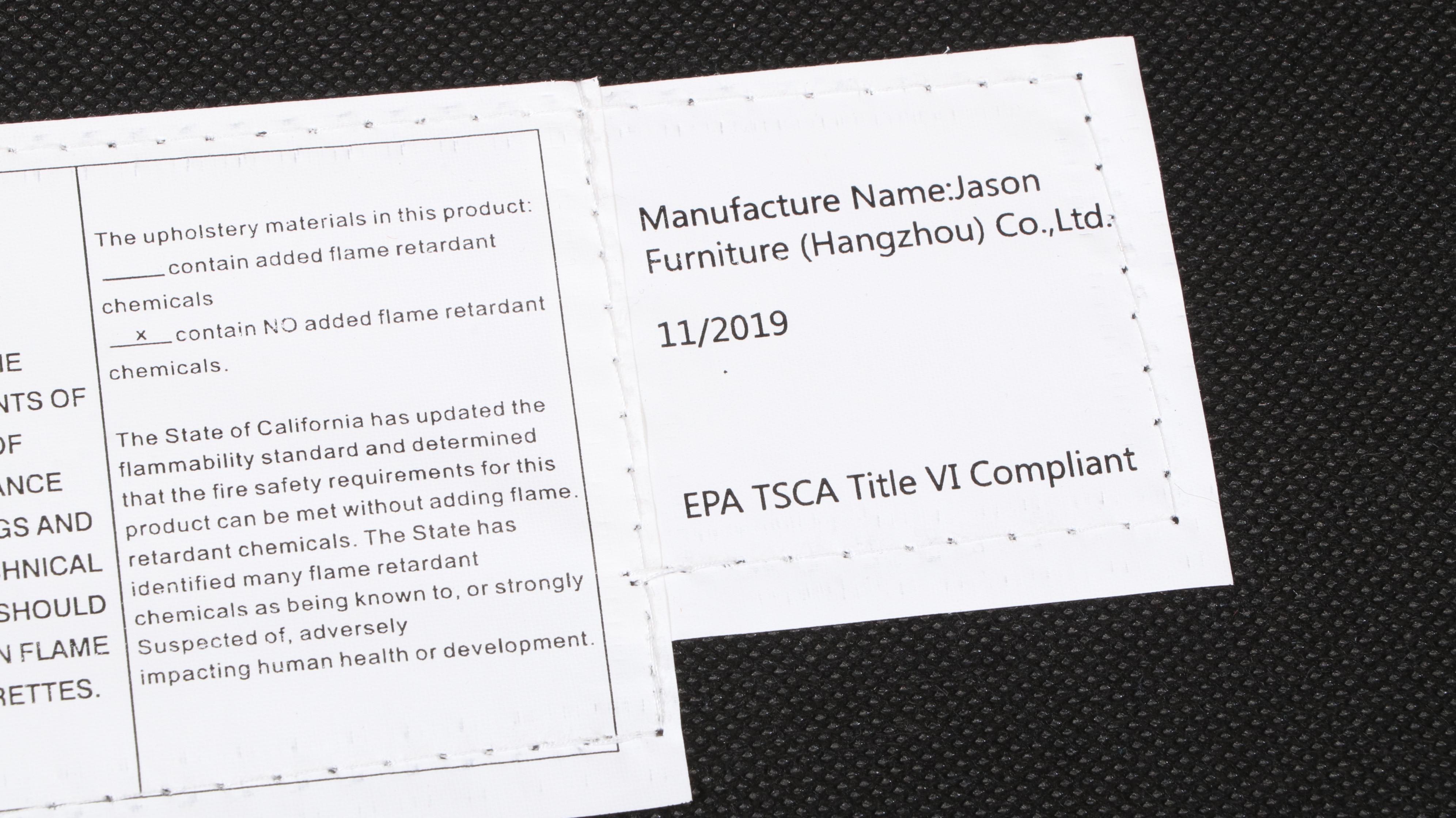 Jason Furniture Co. Upholstered LiftSeat Storage Ottoman EBTH