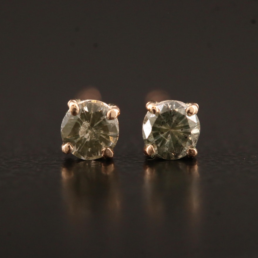 14K 0.26 CTW Diamond Stud Earrings
