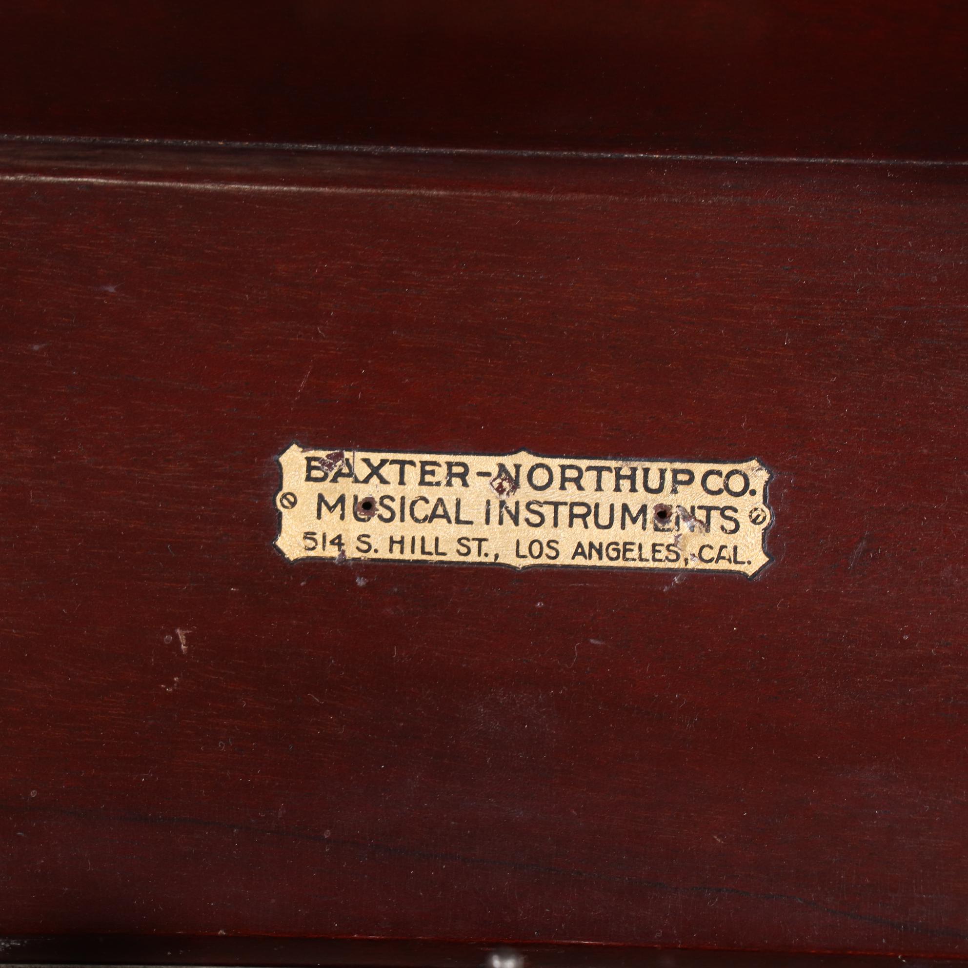 Victor Victrola "XI" Mahogany Record Cabinet, 1913