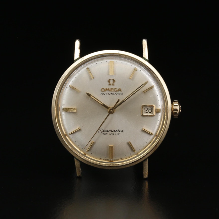 1966 Omega Seamaster DeVille 14K Gold Filled Automatic Wristwatch
