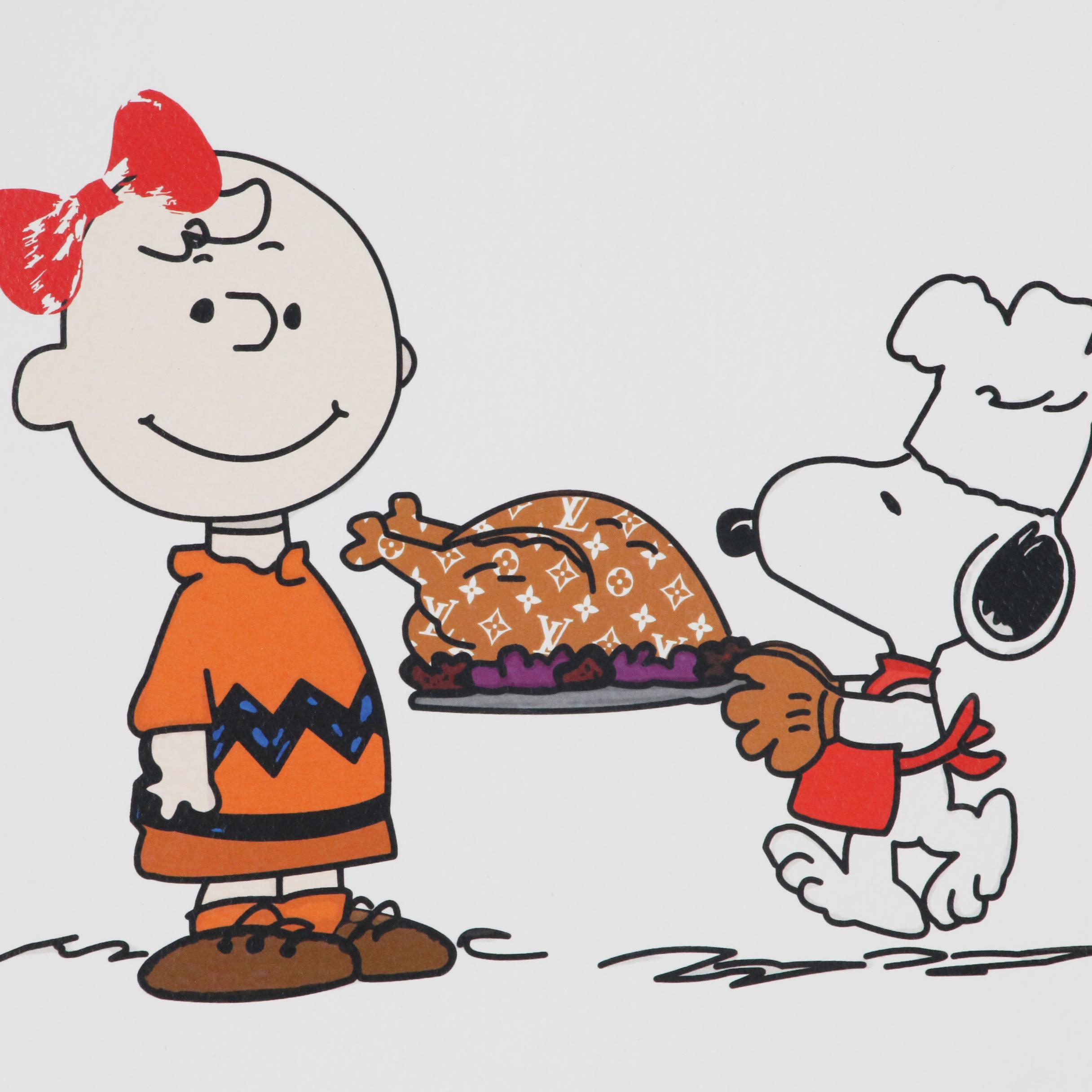 Death NYC Pop Art Offset Lithograph Featuring Snoopy and Charlie Brown, 2019