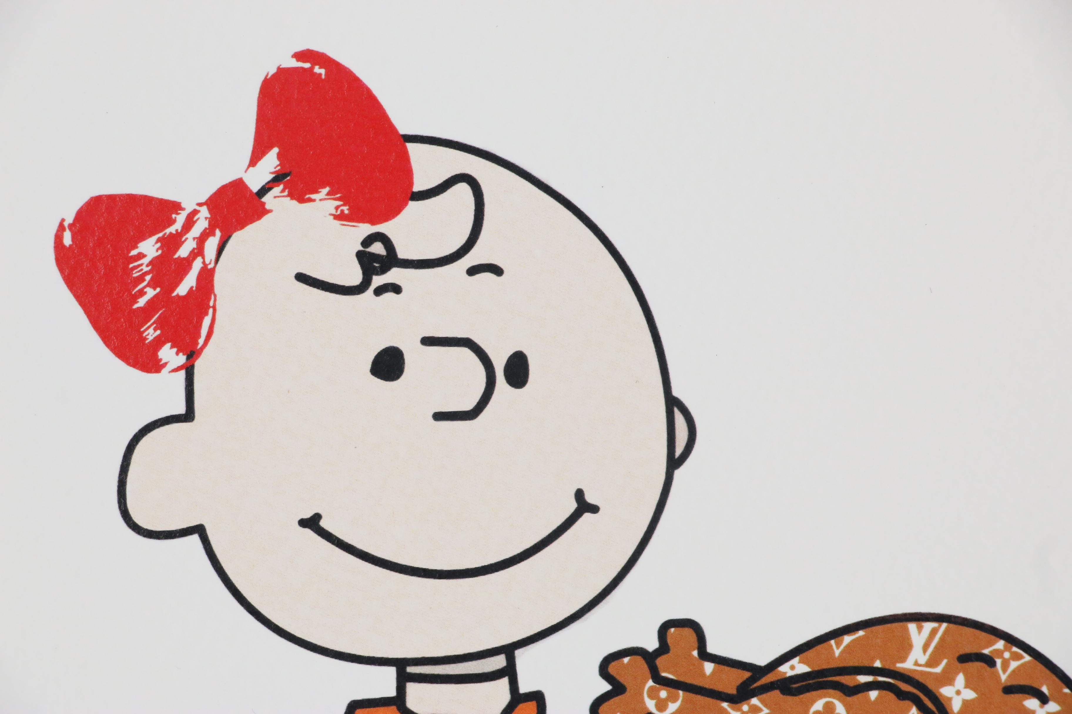 Death NYC Pop Art Offset Lithograph Featuring Snoopy and Charlie Brown, 2019