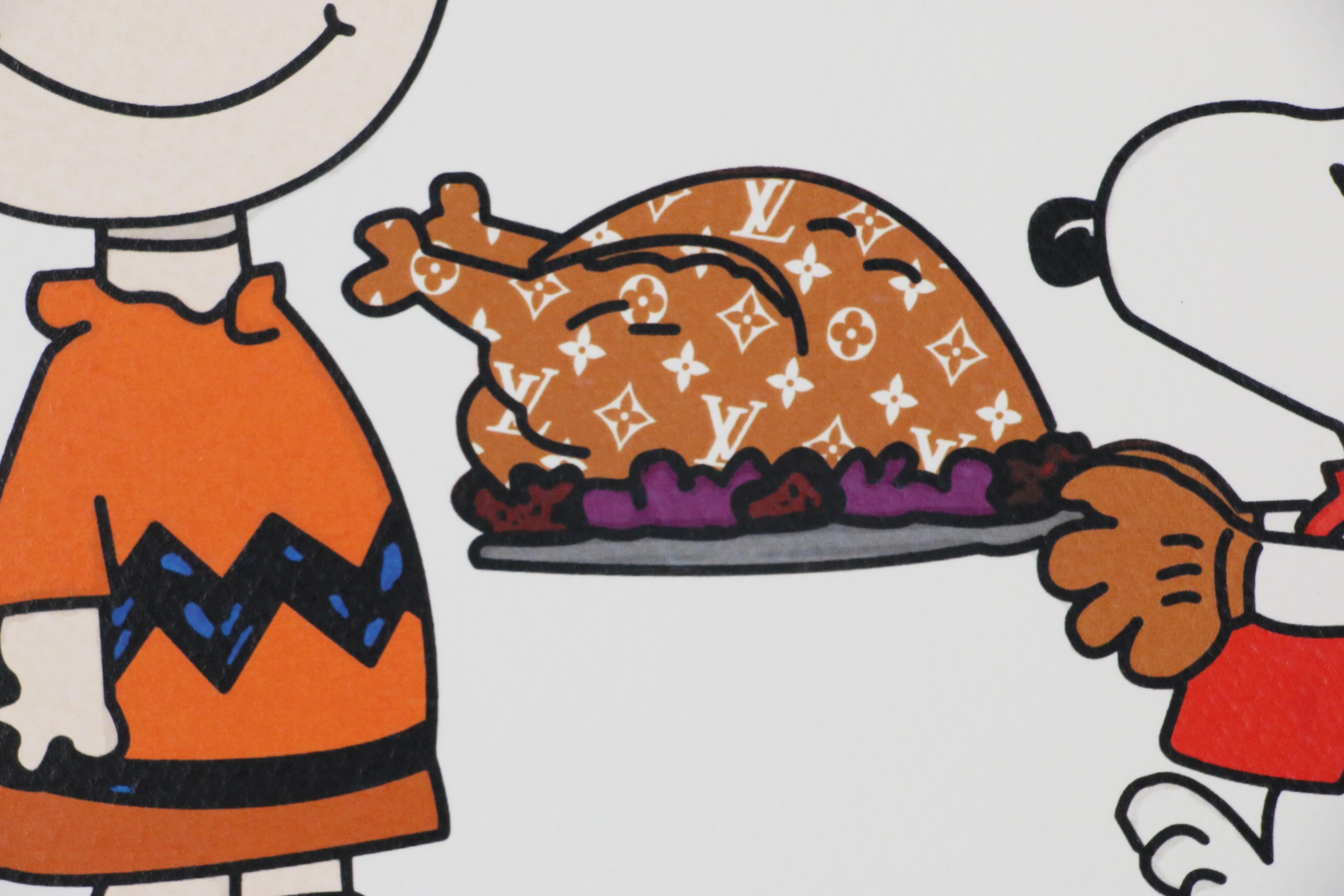 Death NYC Pop Art Offset Lithograph Featuring Snoopy and Charlie Brown, 2019