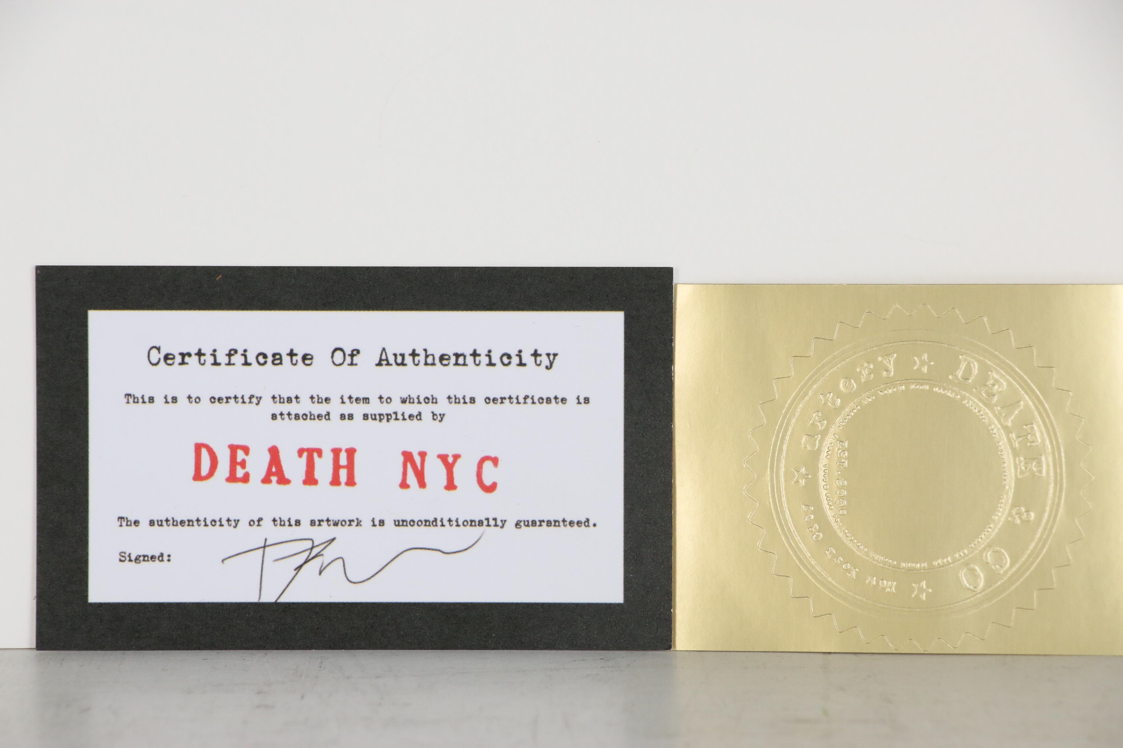 Death NYC Pop Art Offset Lithograph Featuring Snoopy and Charlie Brown, 2019