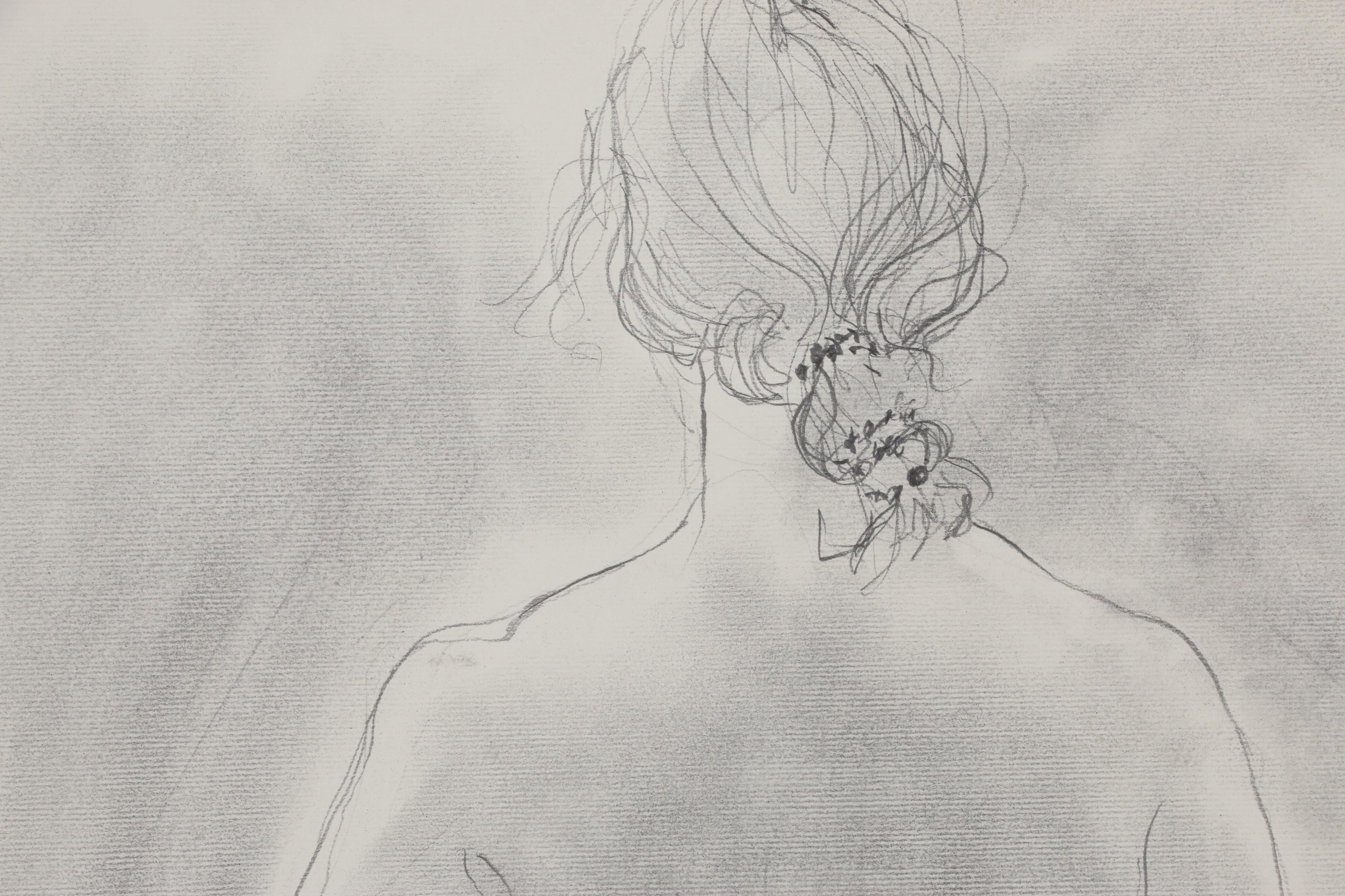 John Tuska Figure Drawings of Female Nudes, 1972