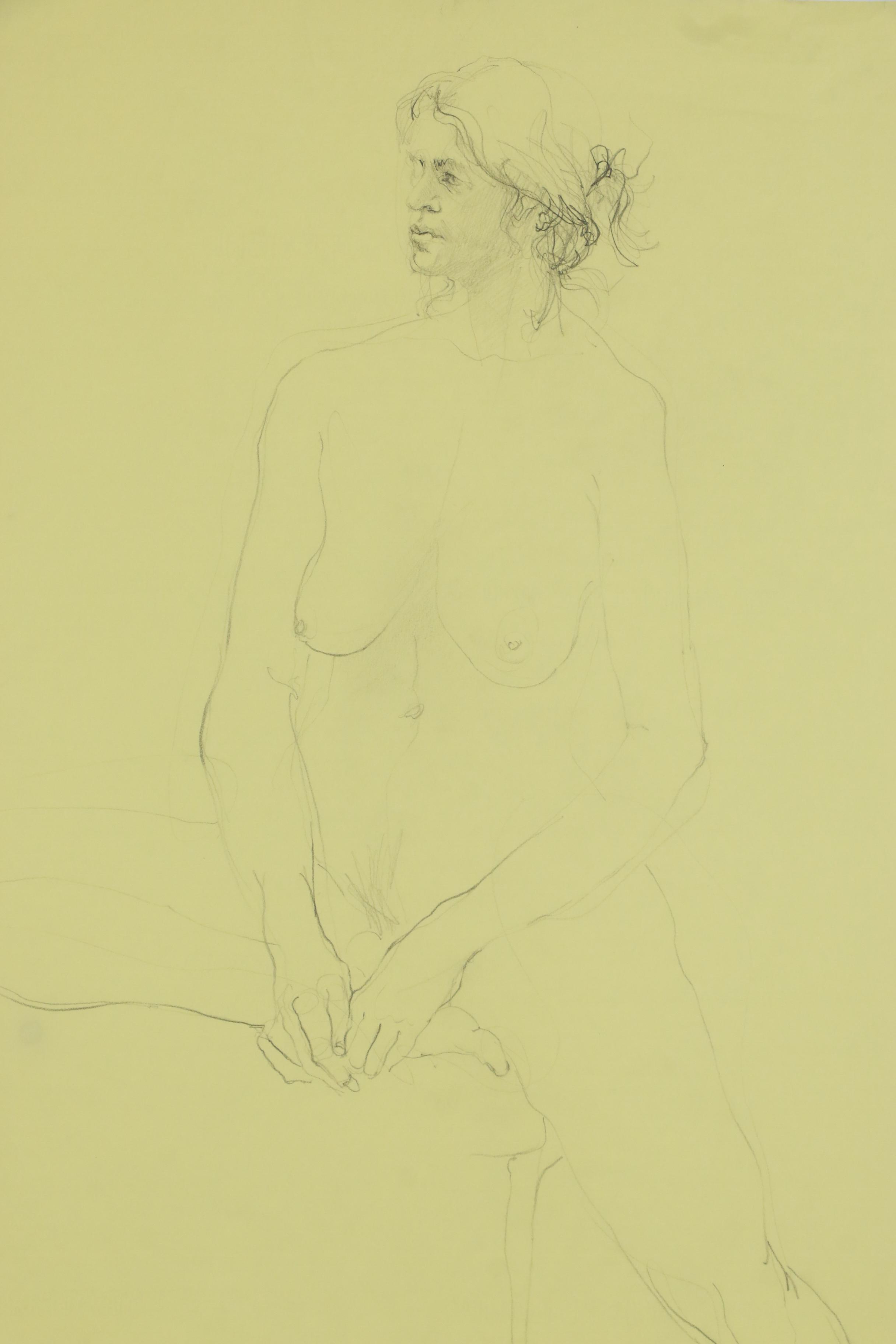 John Tuska Figure Drawings of Female Nudes, 1972