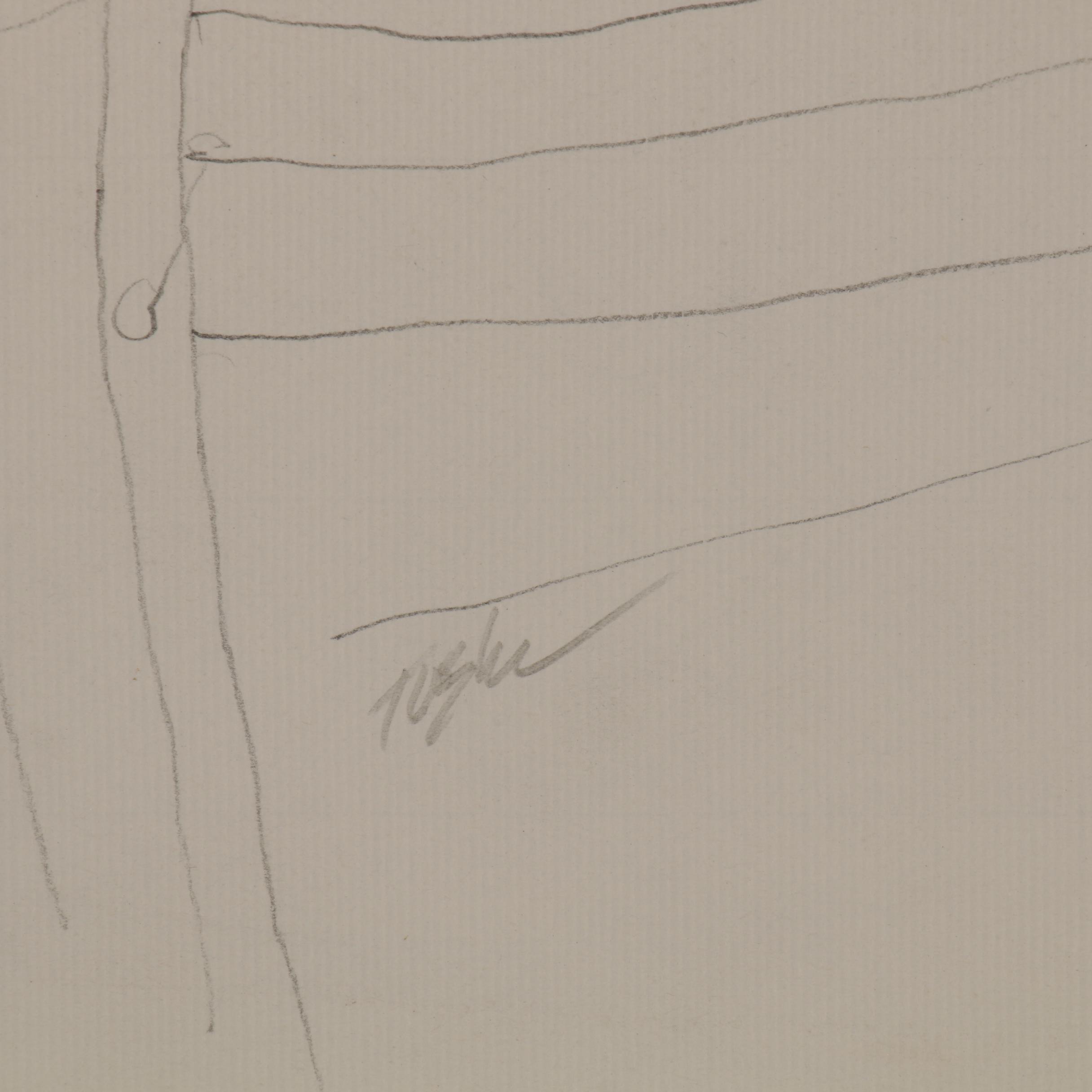 John Tuska Figure Drawings of Female Nudes