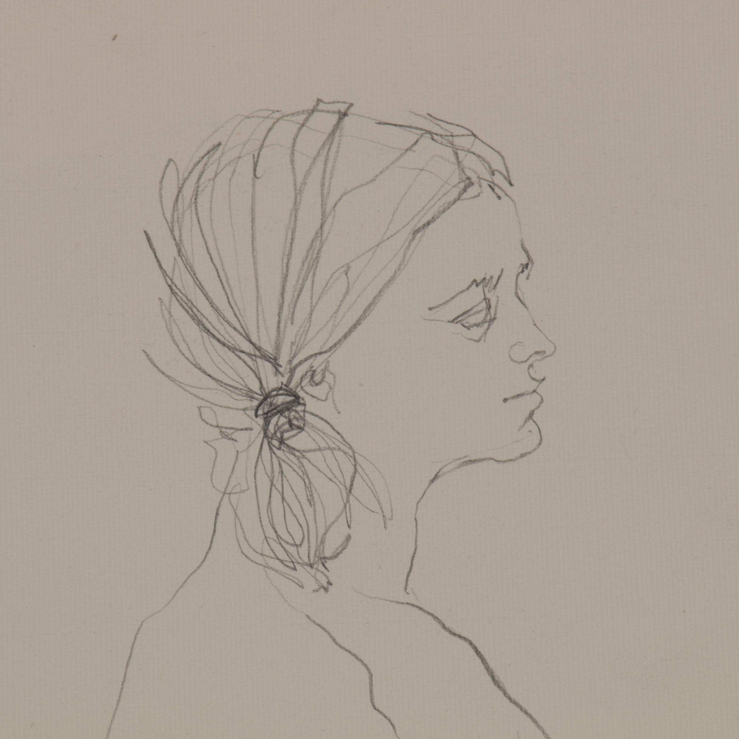 John Tuska Figure Drawings of Female Nudes