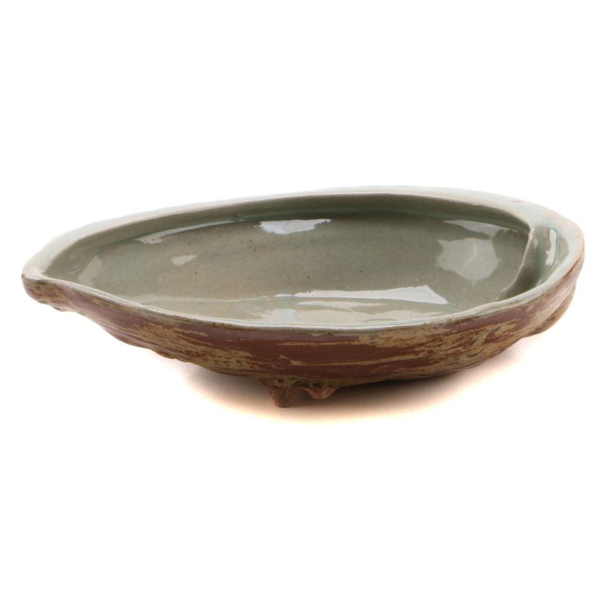 Japanese Glazed Ceramic Bowl