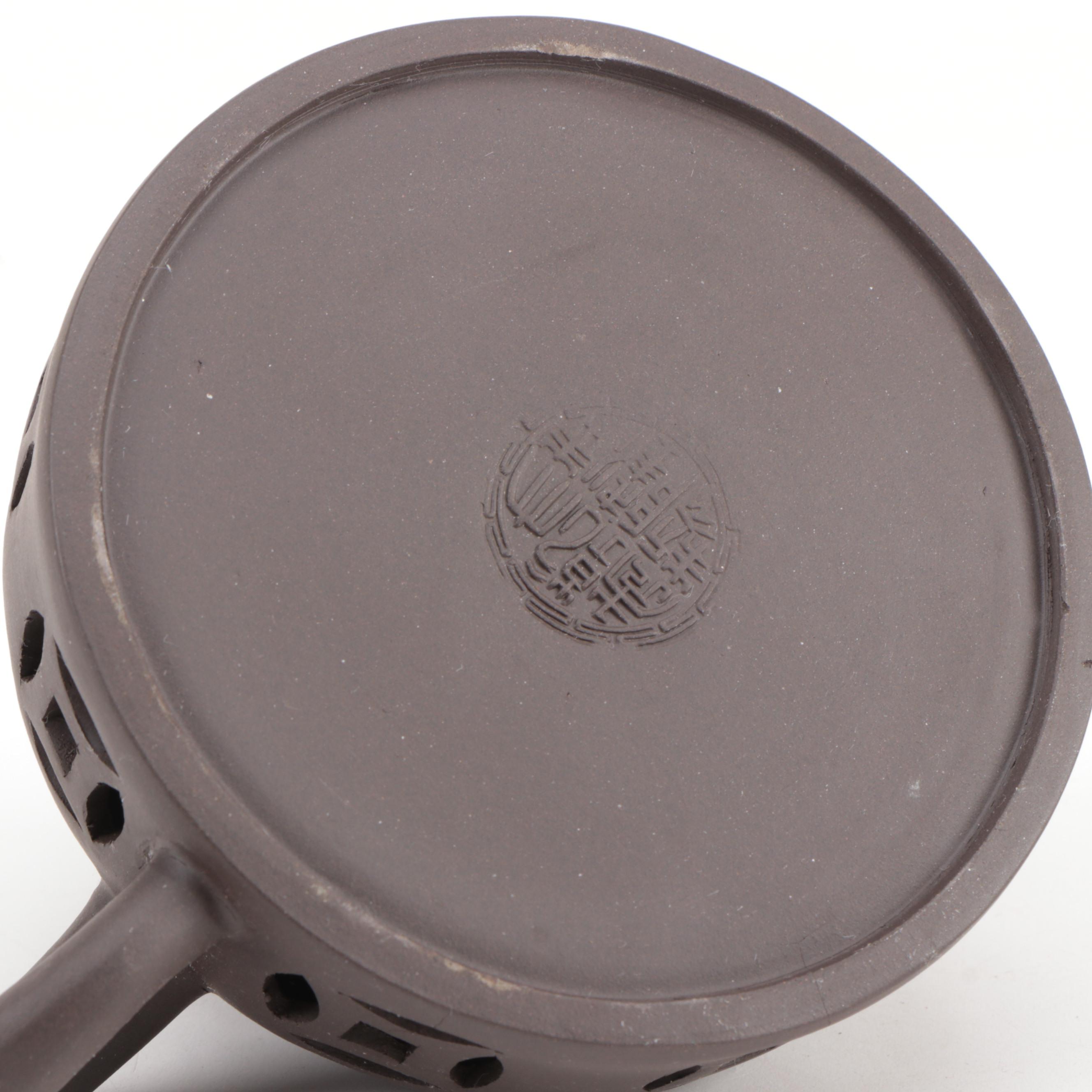 Chinese Yixing Ware Clay Teapots, Mid to Late 20th Century